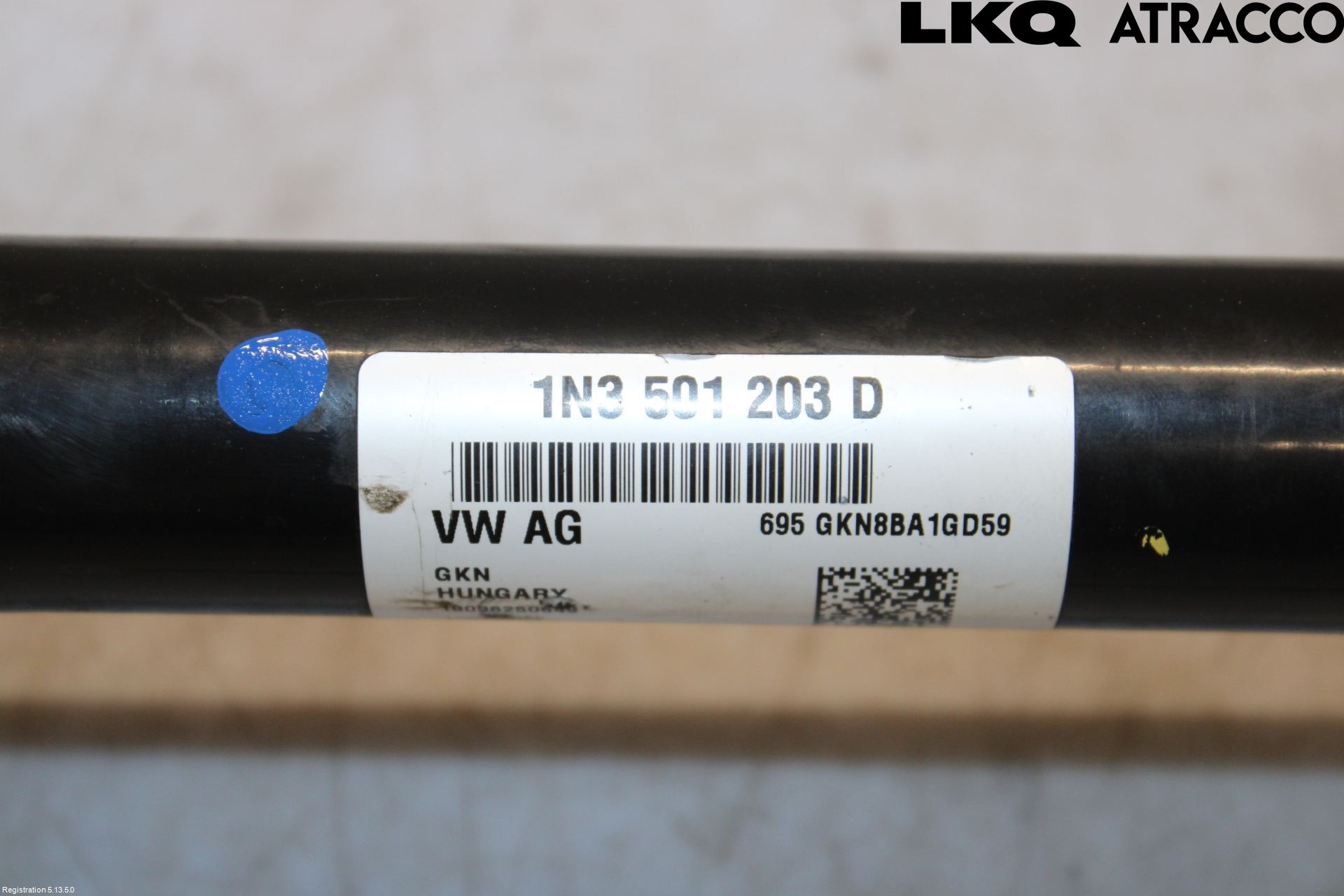 Volkswagen VW ID BUZZ/CARGO 22- Drivaxel Bak Vänster