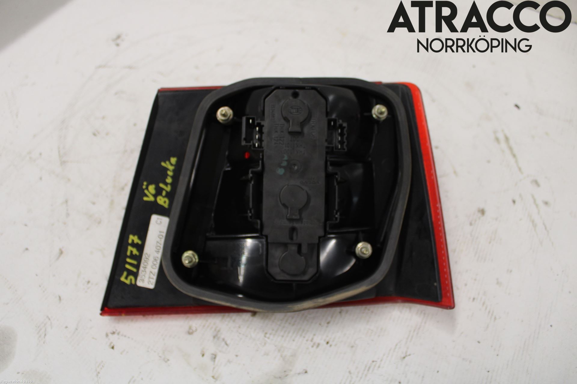 Volvo 940 91-98 Bakljus Lucka Vä