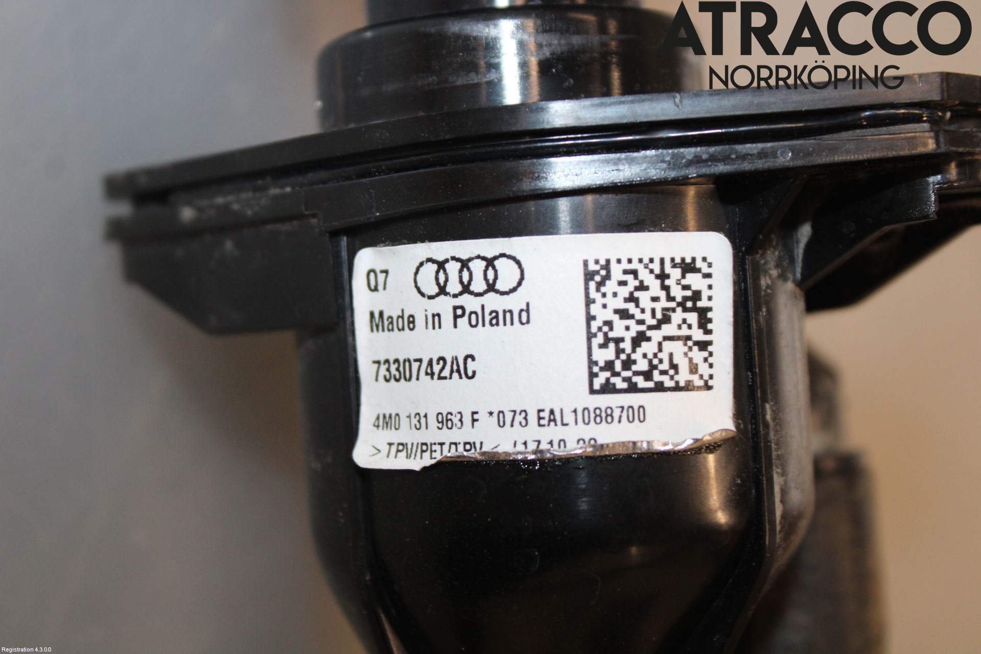 Audi Q7/SQ7 Bränslepåfyllnrör-Slang