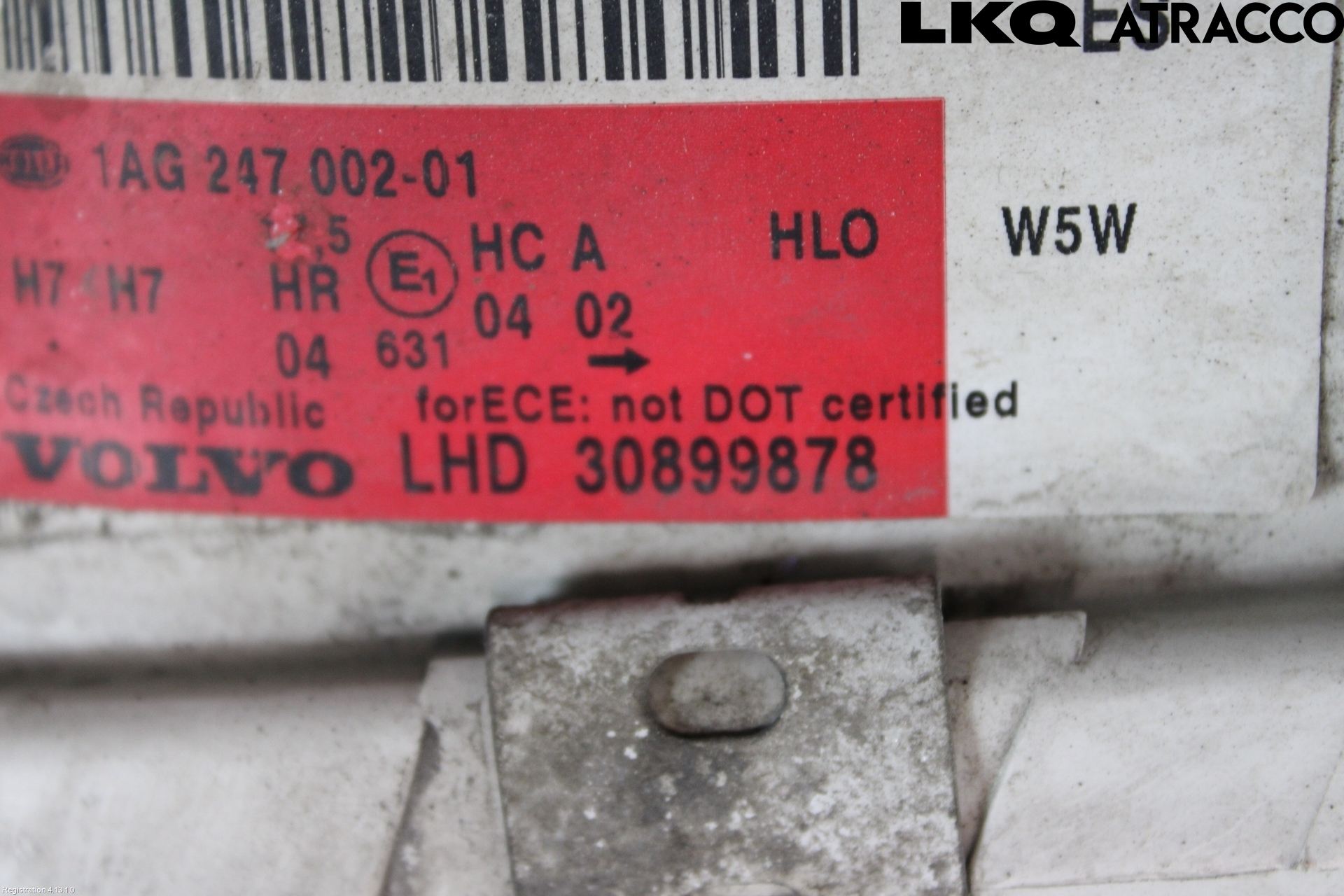 Volvo S40/V40    96-04 Strålkastare Vänster