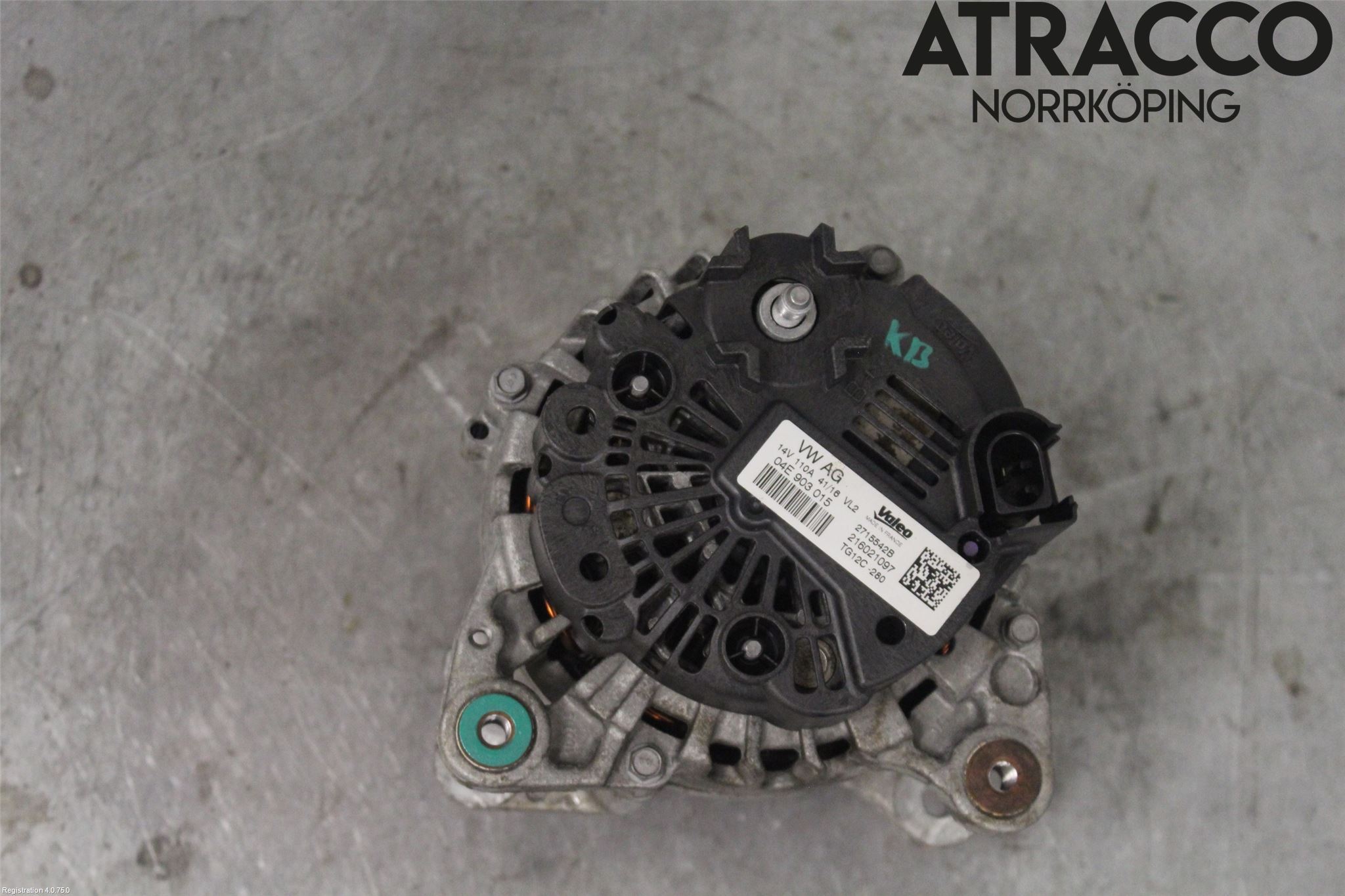 Volkswagen VW POLO 10-17 Generator