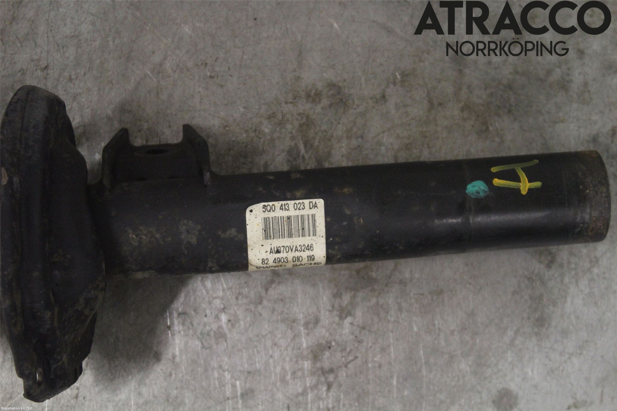 Audi A3/S3 8V 13-20 Fjäderben Fram Höger