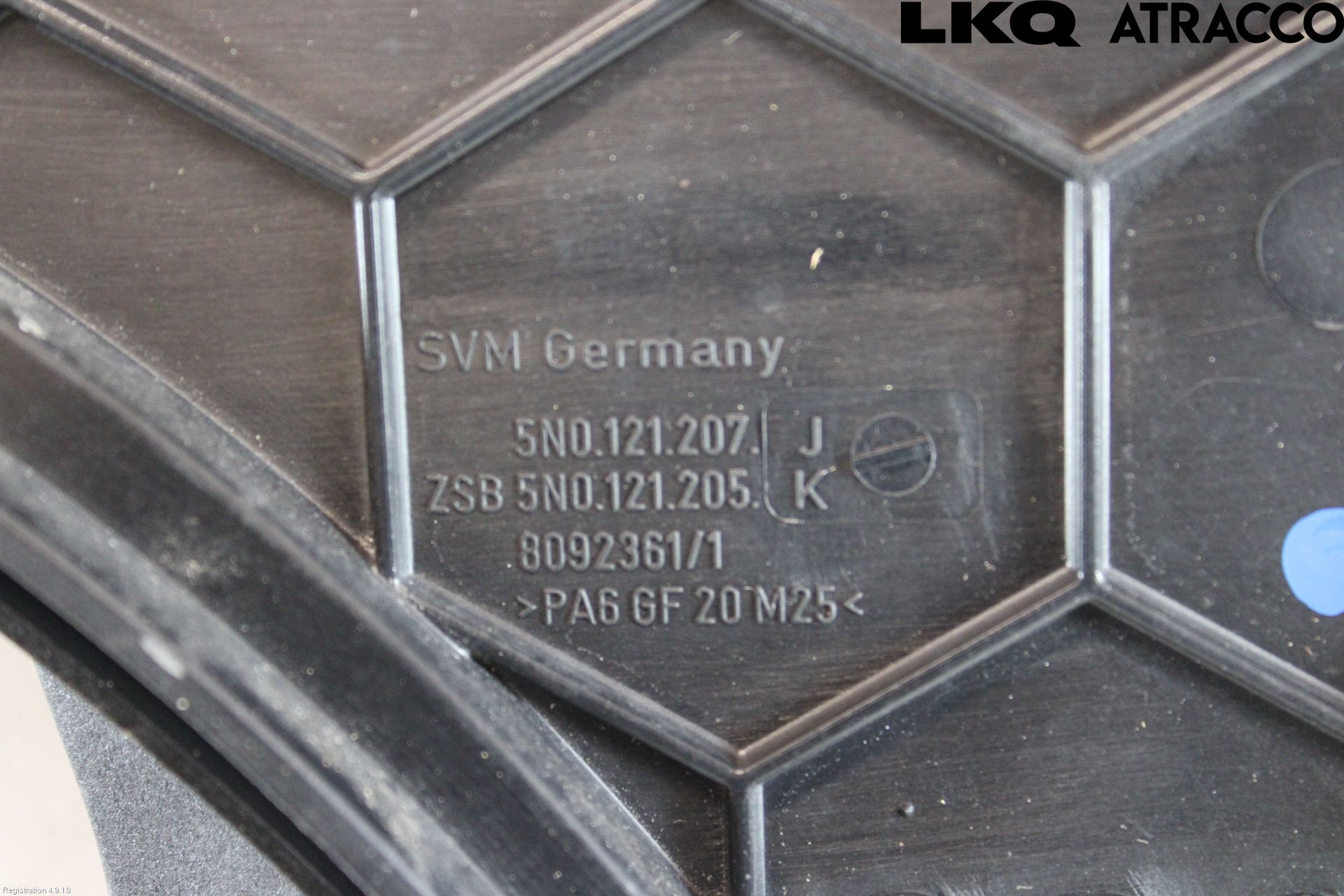 Volkswagen VW TIGUAN 07-16 Kylfläkt El