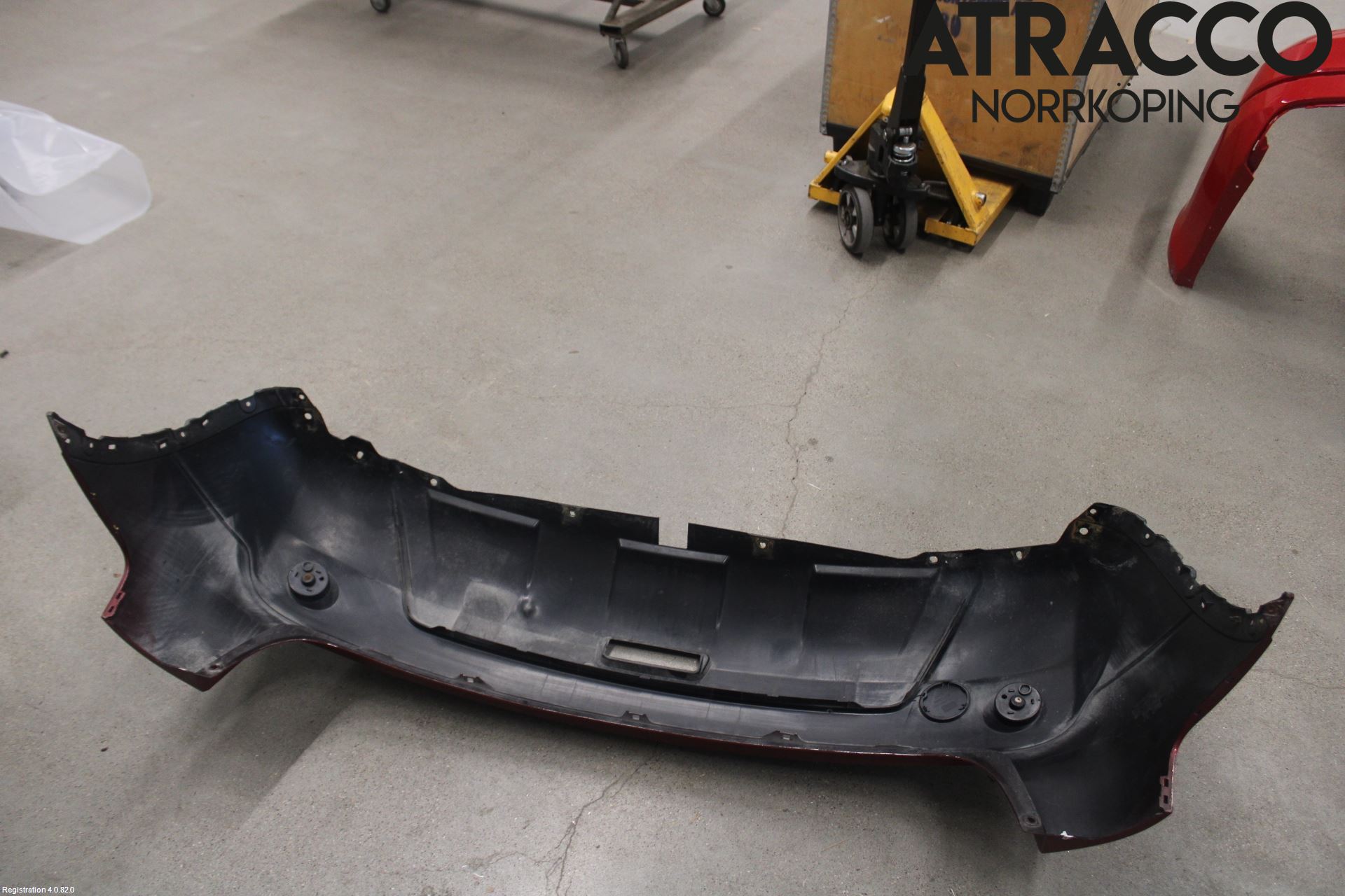 Nissan QASHQAI 10-14 Stötfångarbeklädnad Bak