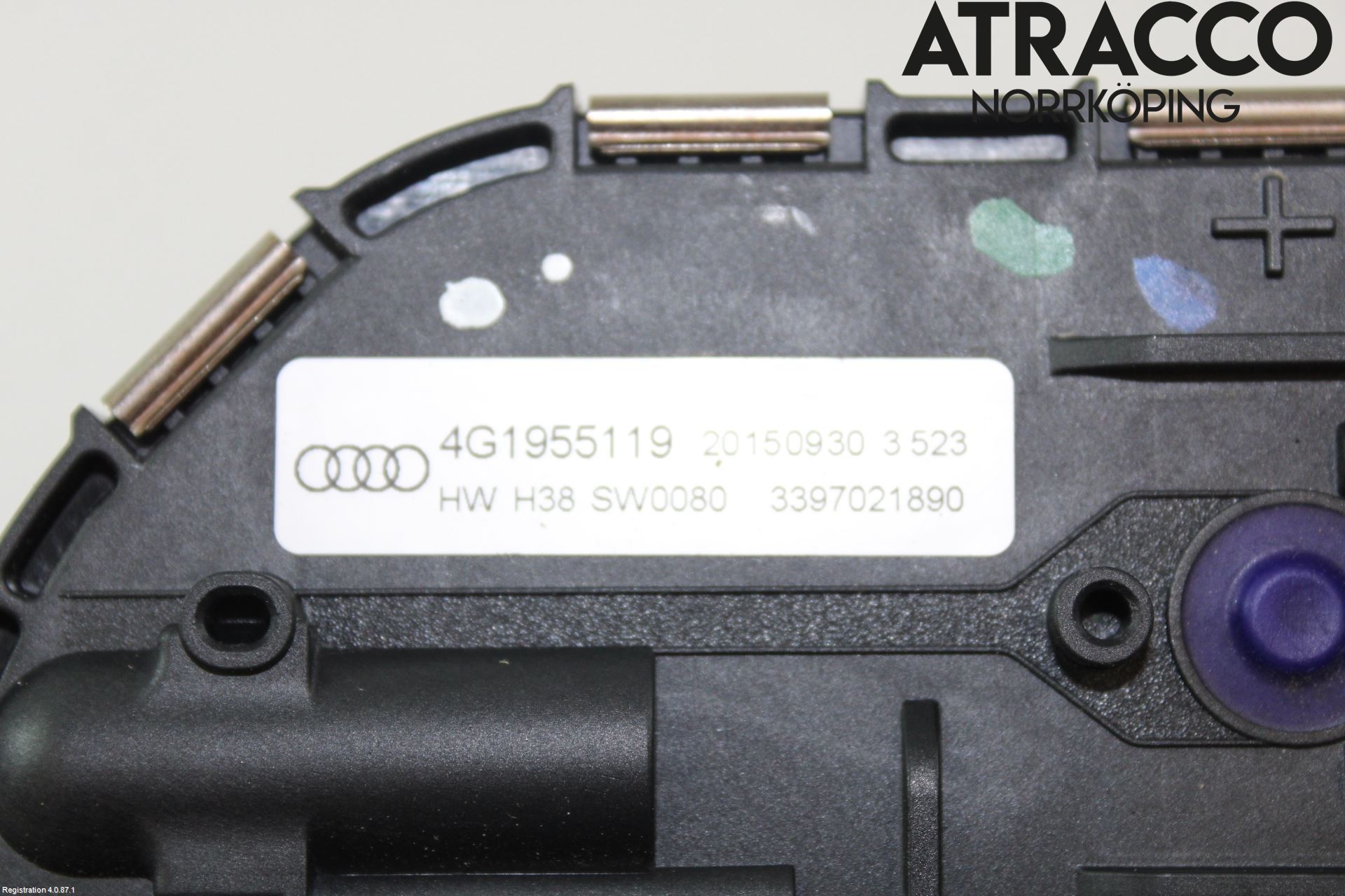 Audi A6/S6 4G 11-18 Torkarmekanism Vindruta