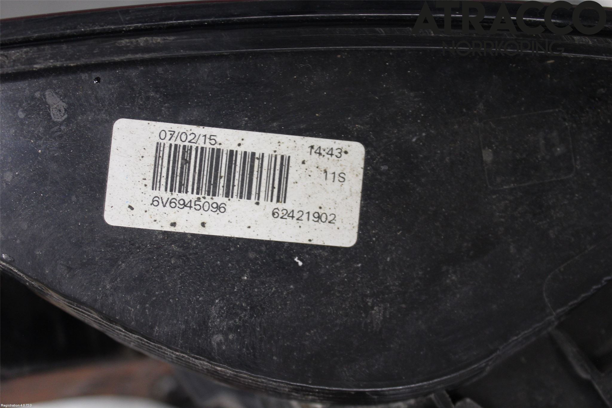 Skoda FABIA 15-21 Bakljus Höger