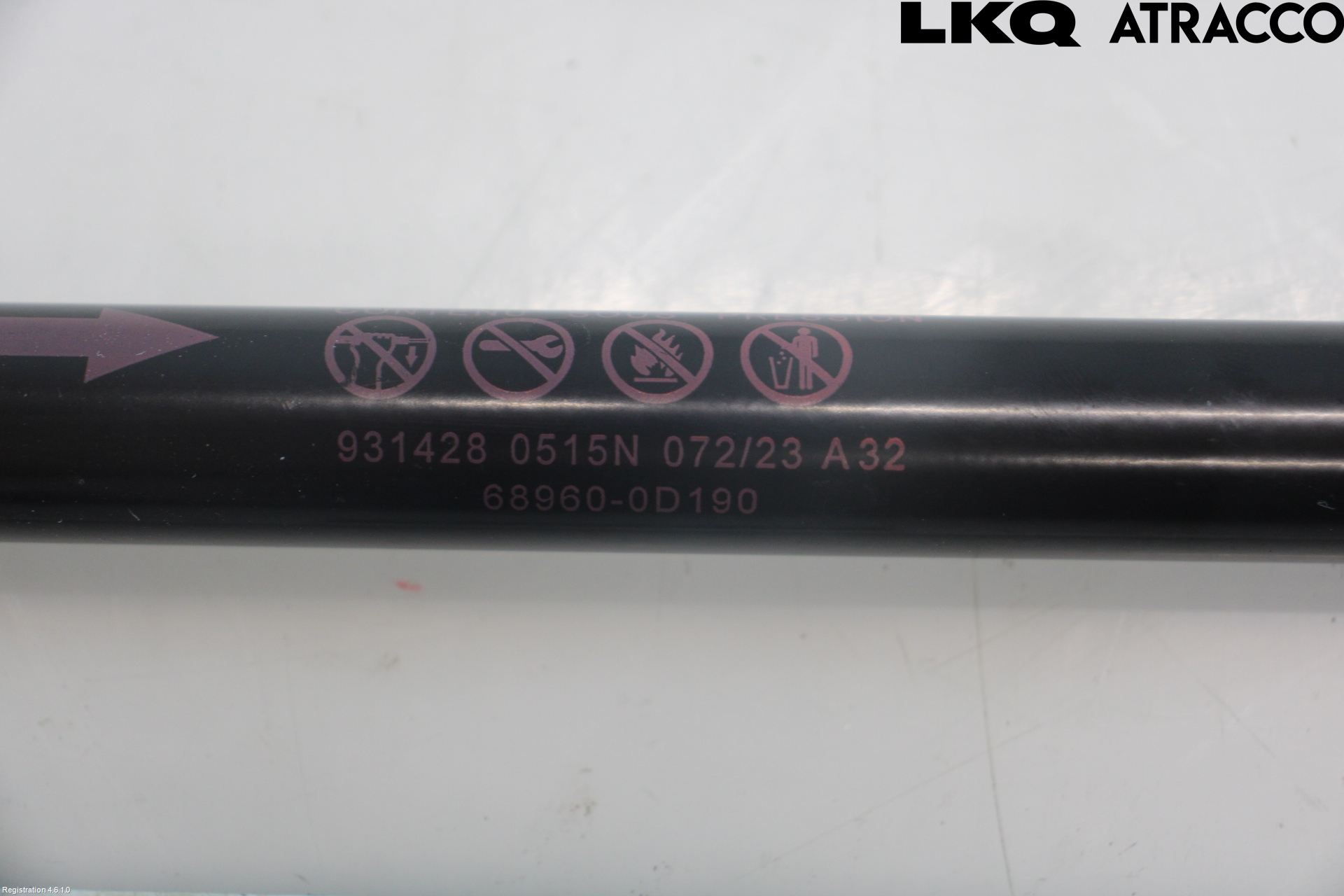 Toyota YARIS CROSS XP21 21- Gasfjäder Baklucka