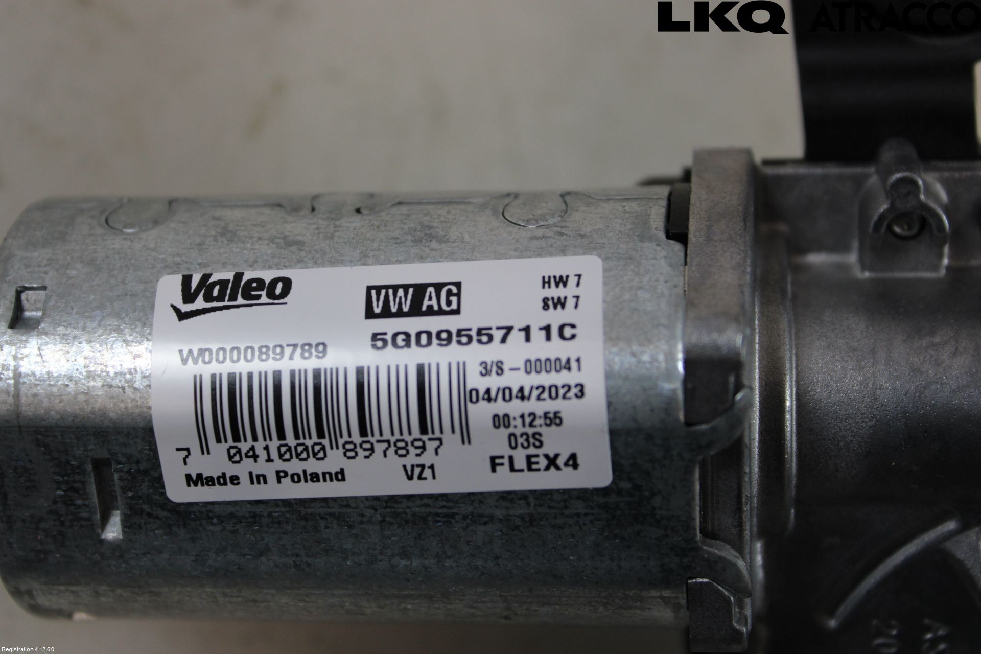 Skoda FABIA 22- Torkarmotor Baklucka