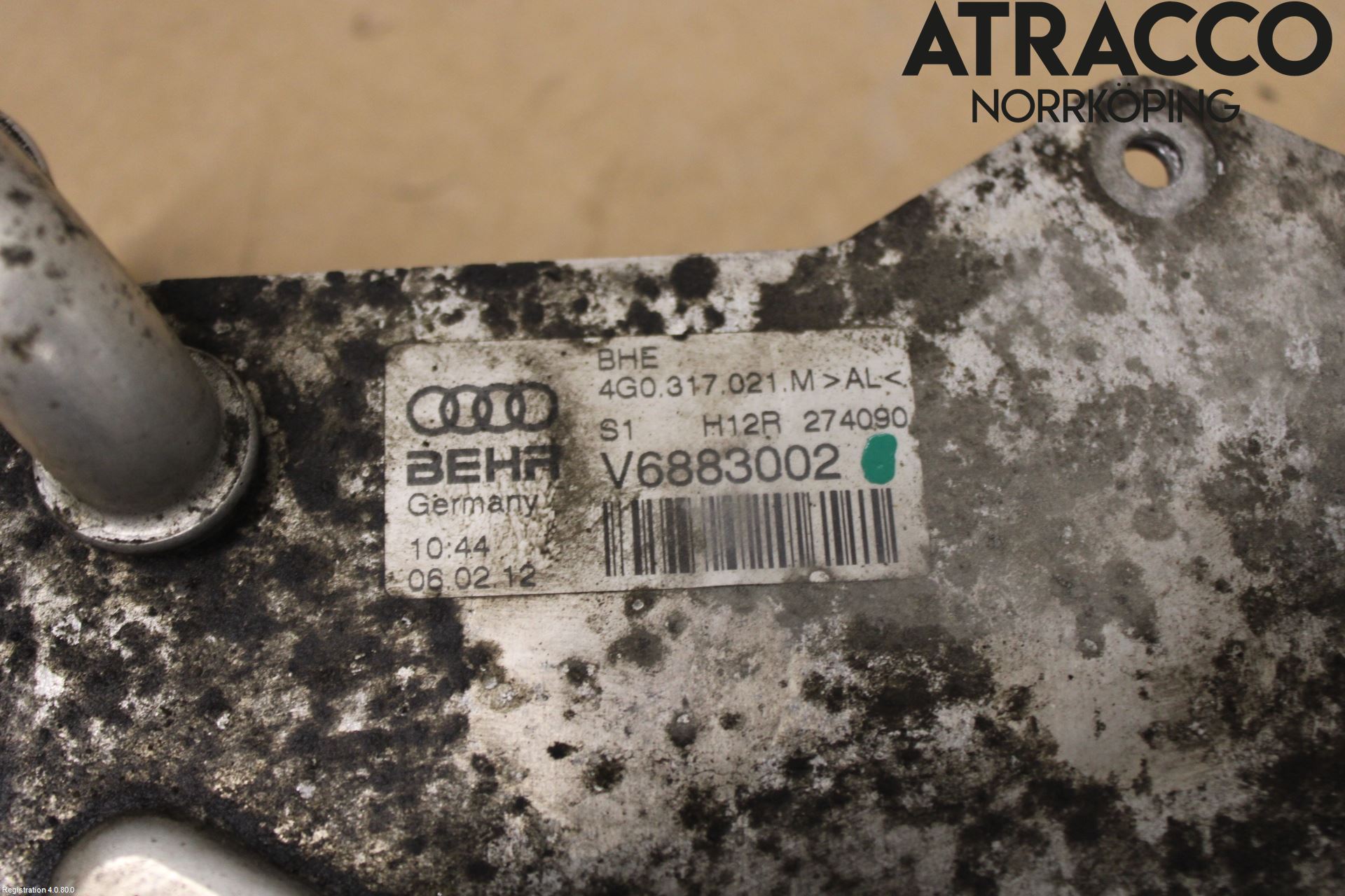 Audi A6/S6 4G 11-18 Oljekylare Automat