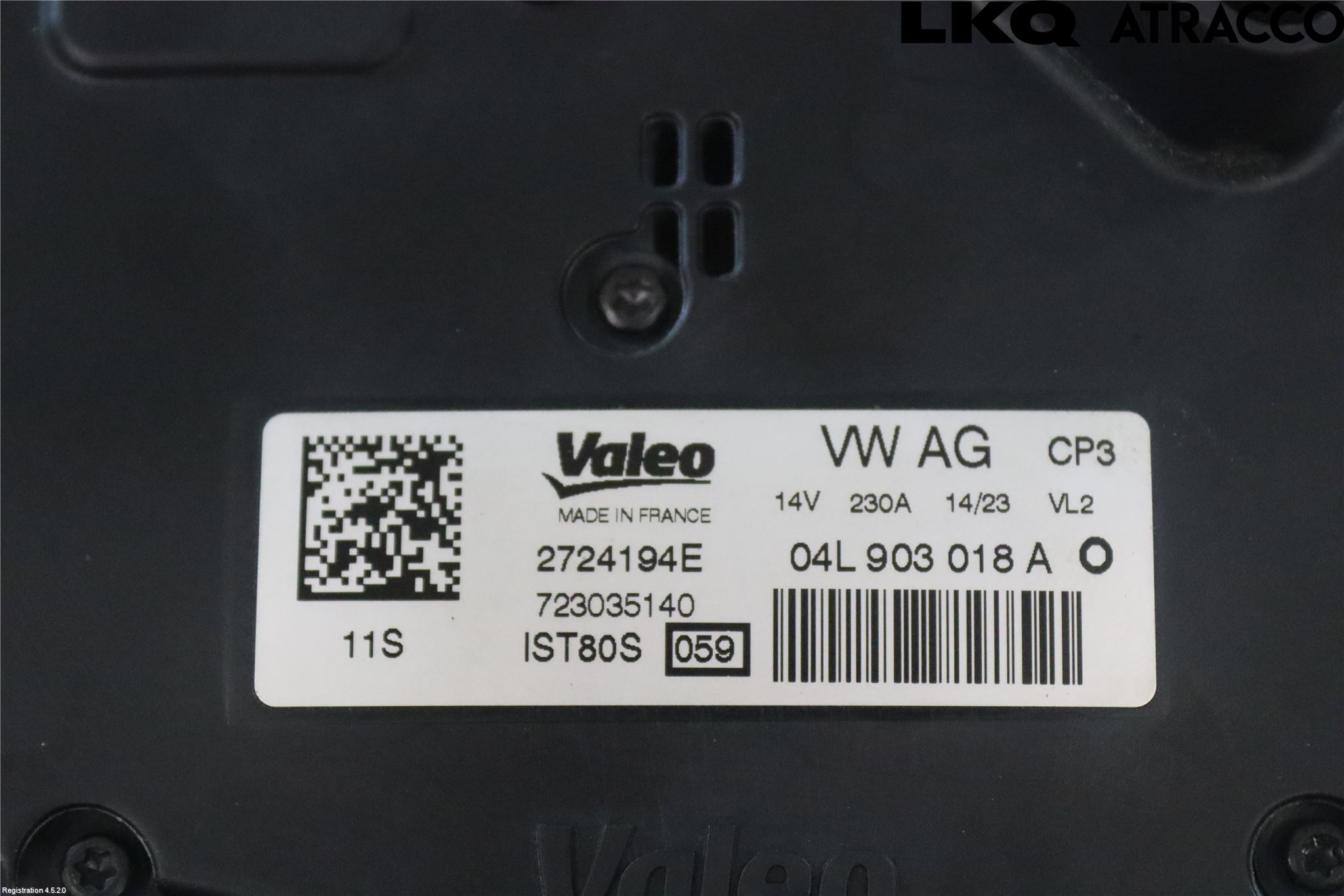 Audi A6 F2/C8 19- Generator