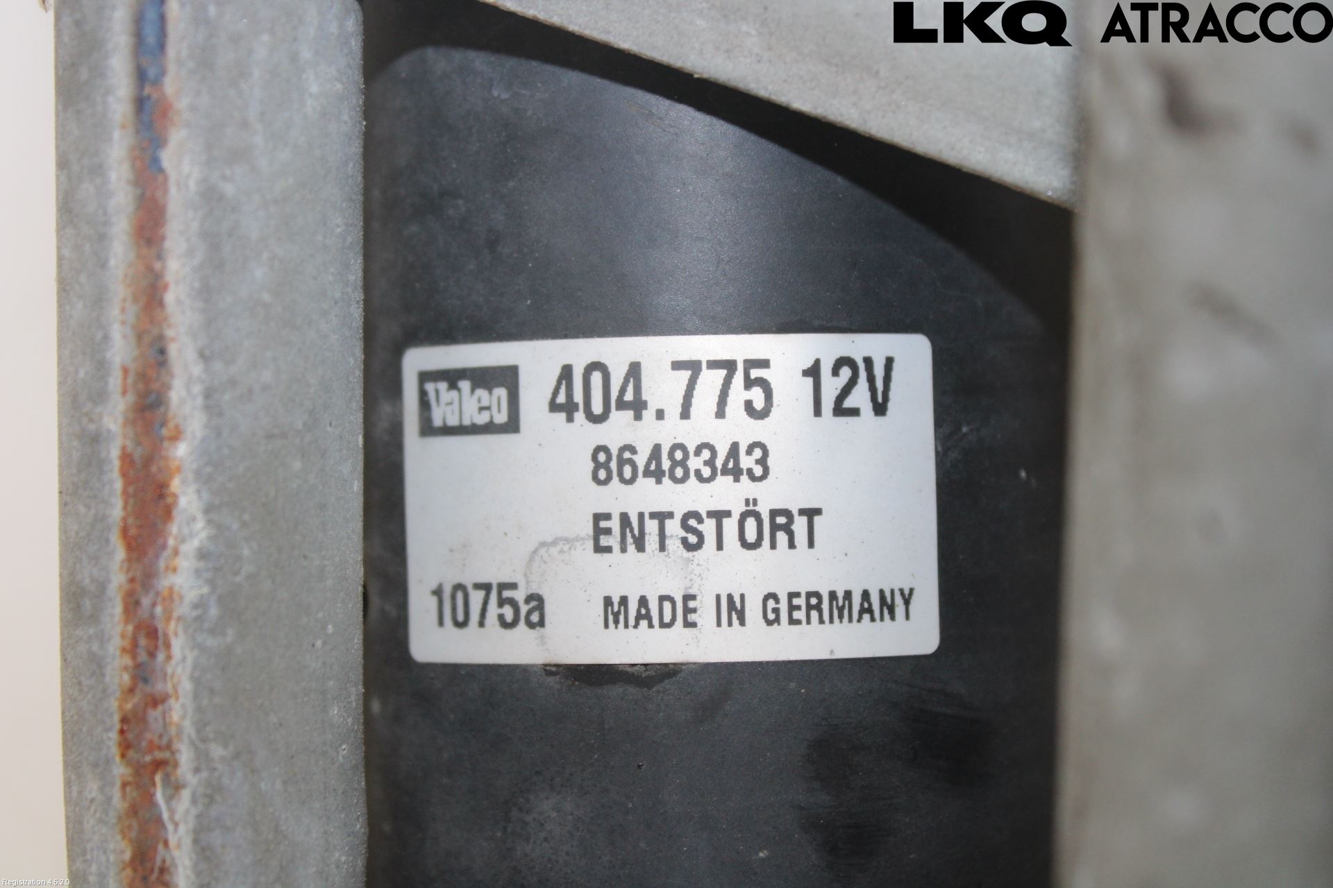 Volvo S80 04-06 Torkarmekanism Vindruta