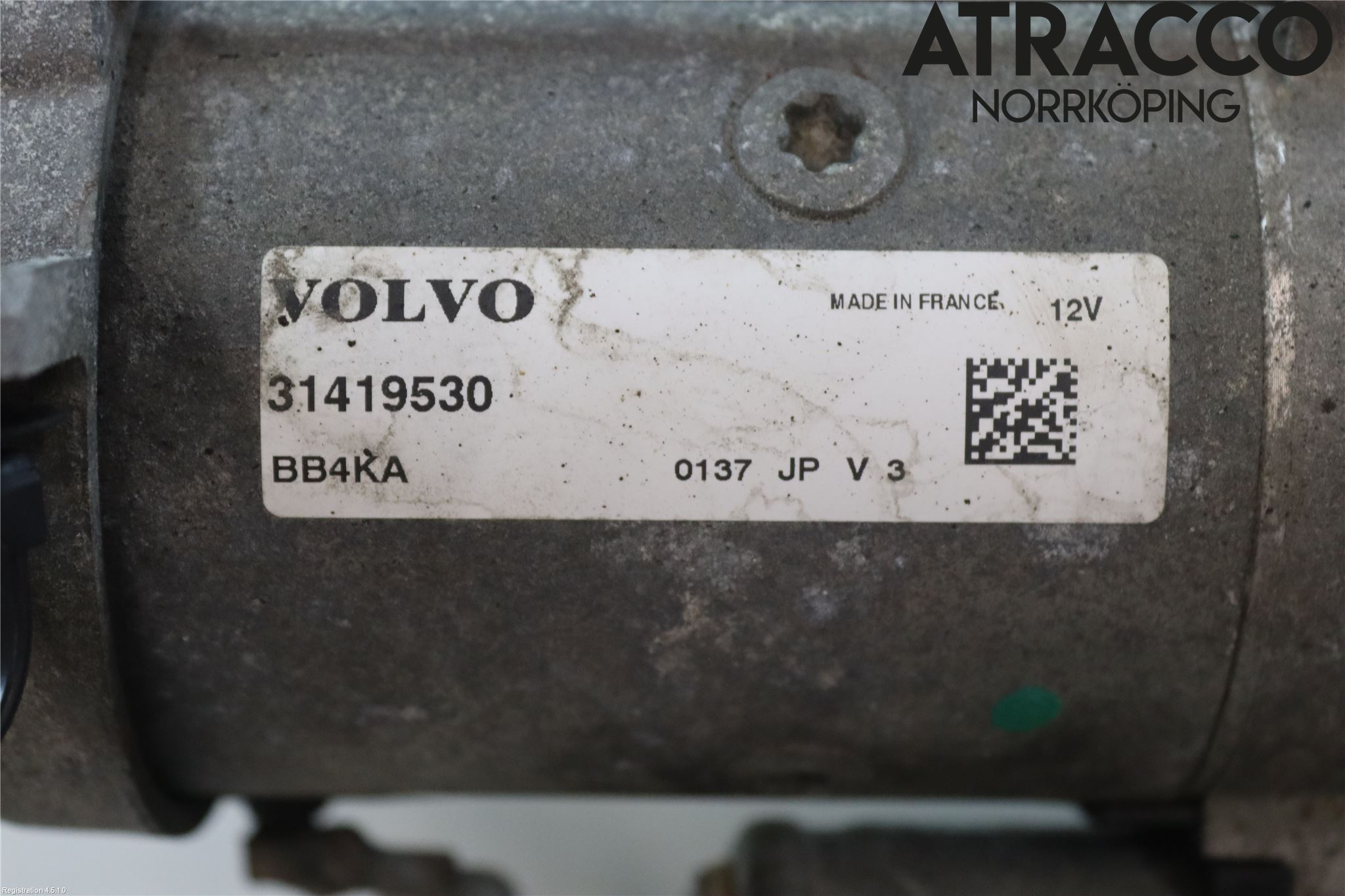 Volvo V40 12-19 Startmotor Diesel