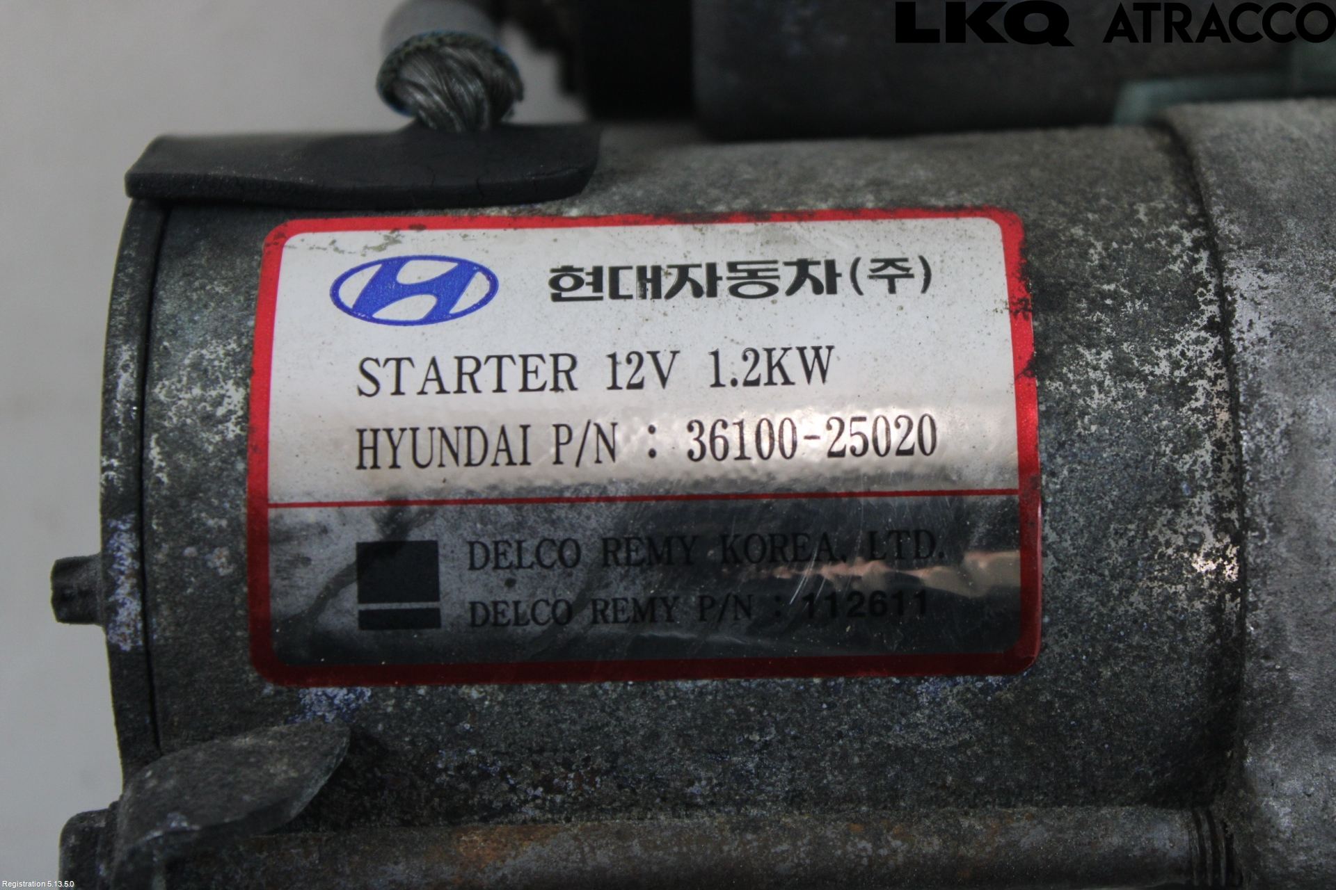 Hyundai SONATA 06-10 Startmotor