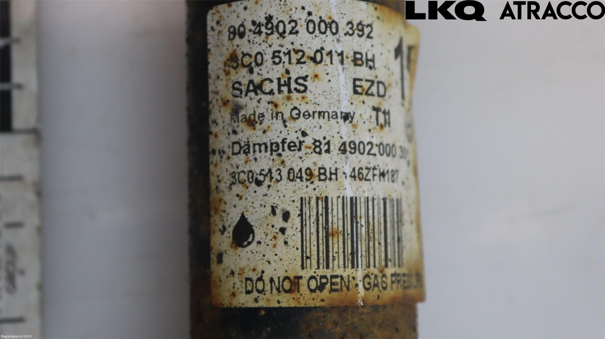 Volkswagen VW PASSAT 11-14 Stötdämpare Bak