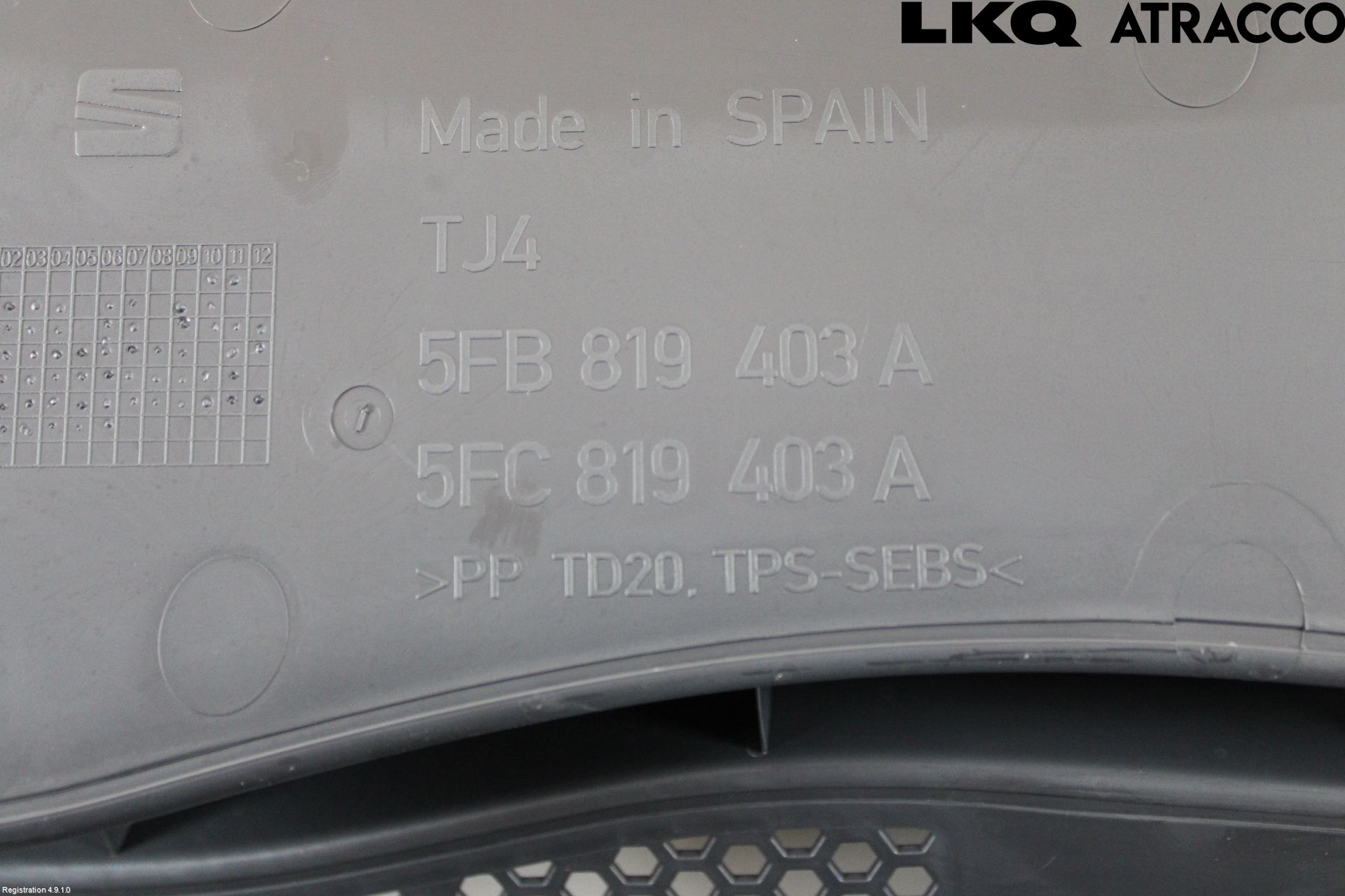 Seat LEON 20- Torpedplåt-Torpedplast