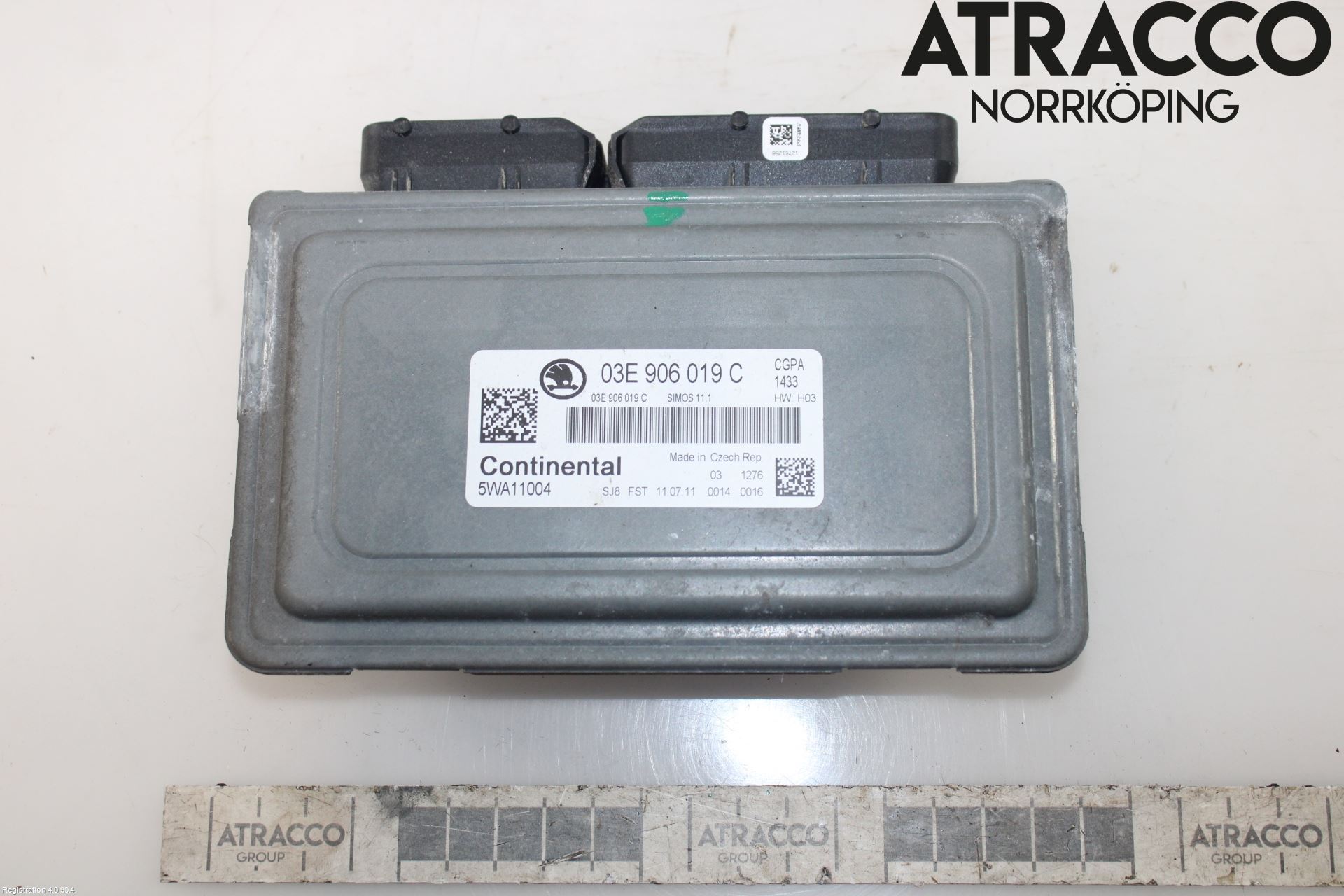 Skoda FABIA 07-14 Styrenhet Insprut Bensin