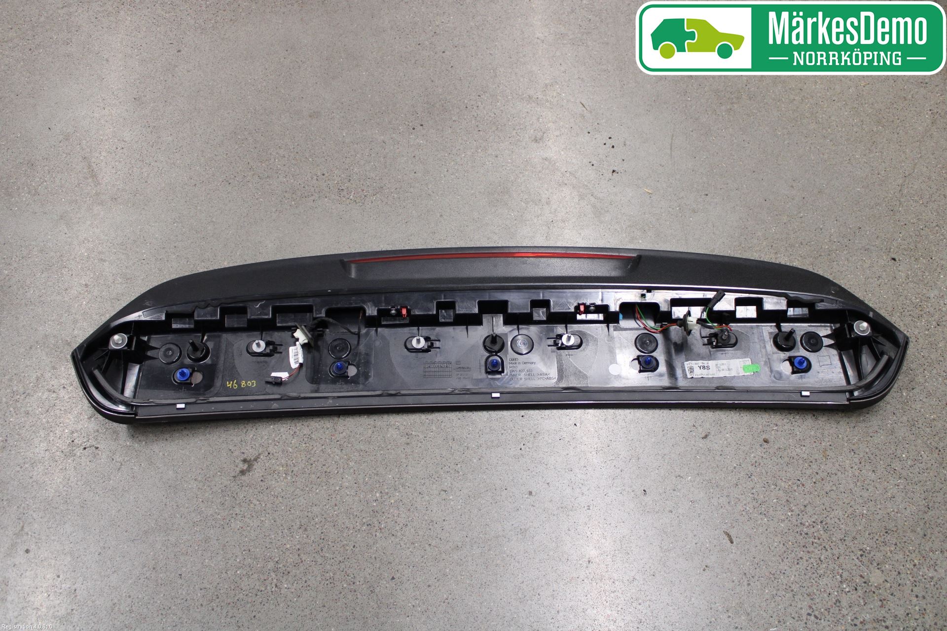 Audi A4/S4 B9 16-19 Spoiler Baklucka