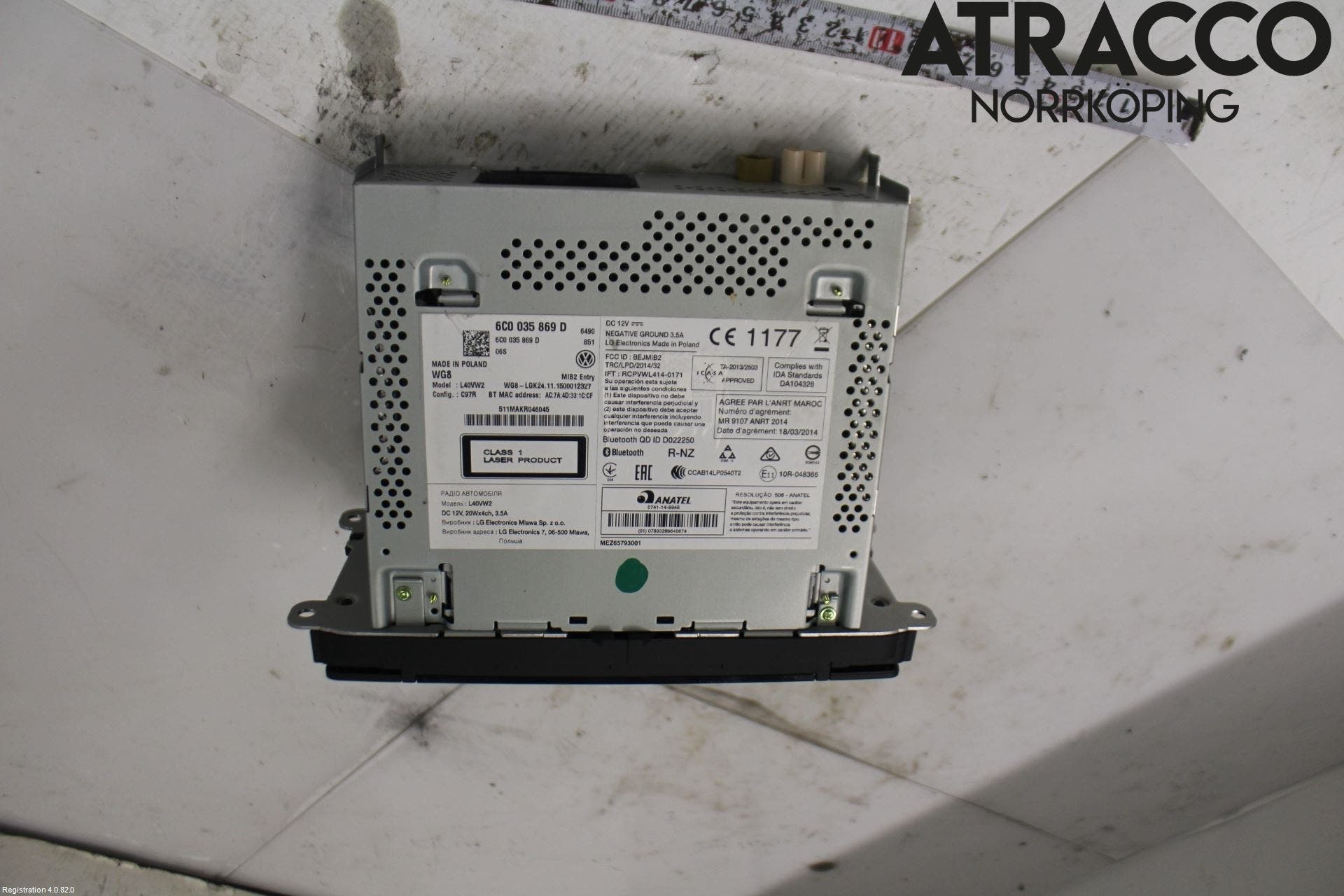 Volkswagen VW POLO 10-17 Cd Radio - Multimediapanel