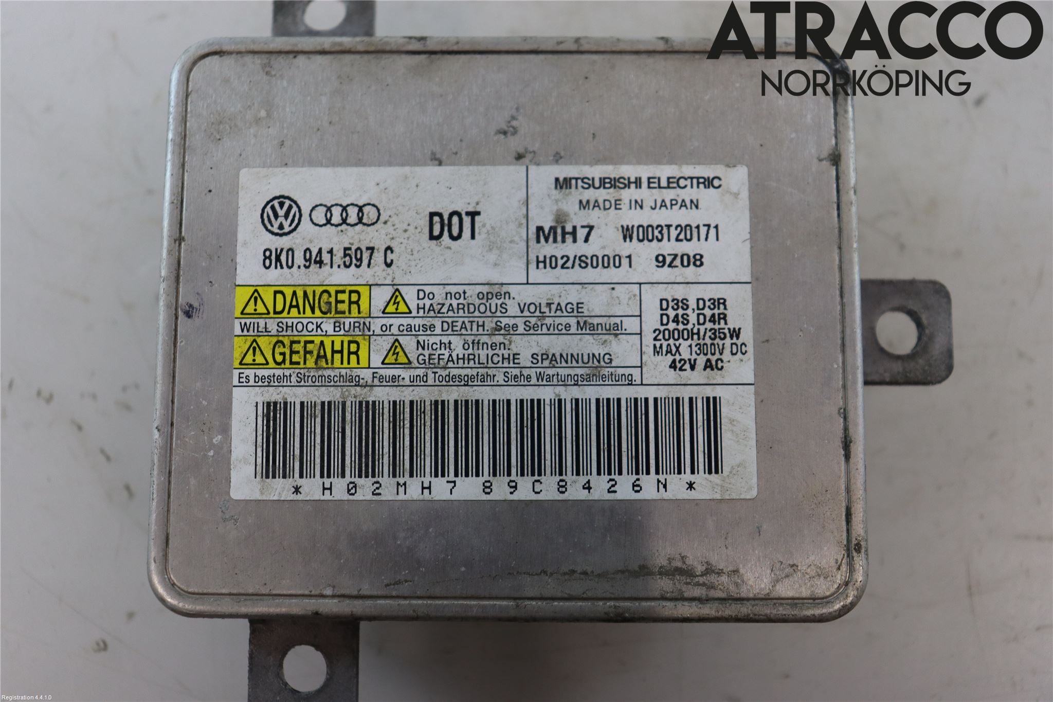 Audi A6/S6     05-11 Styrenhet Strålkastare