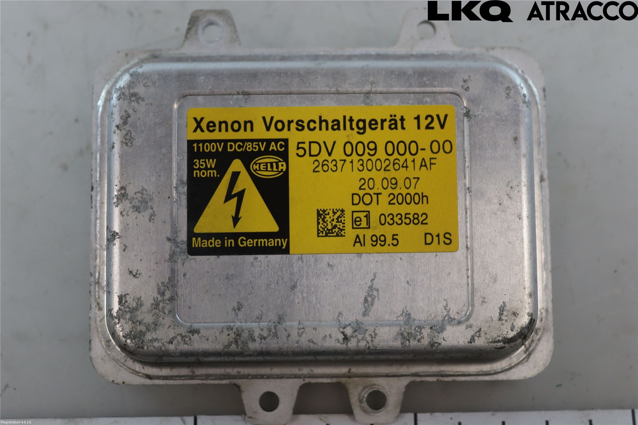 Saab 9-3 VER2/VER3 08-15 Styrenhet Strålkastare