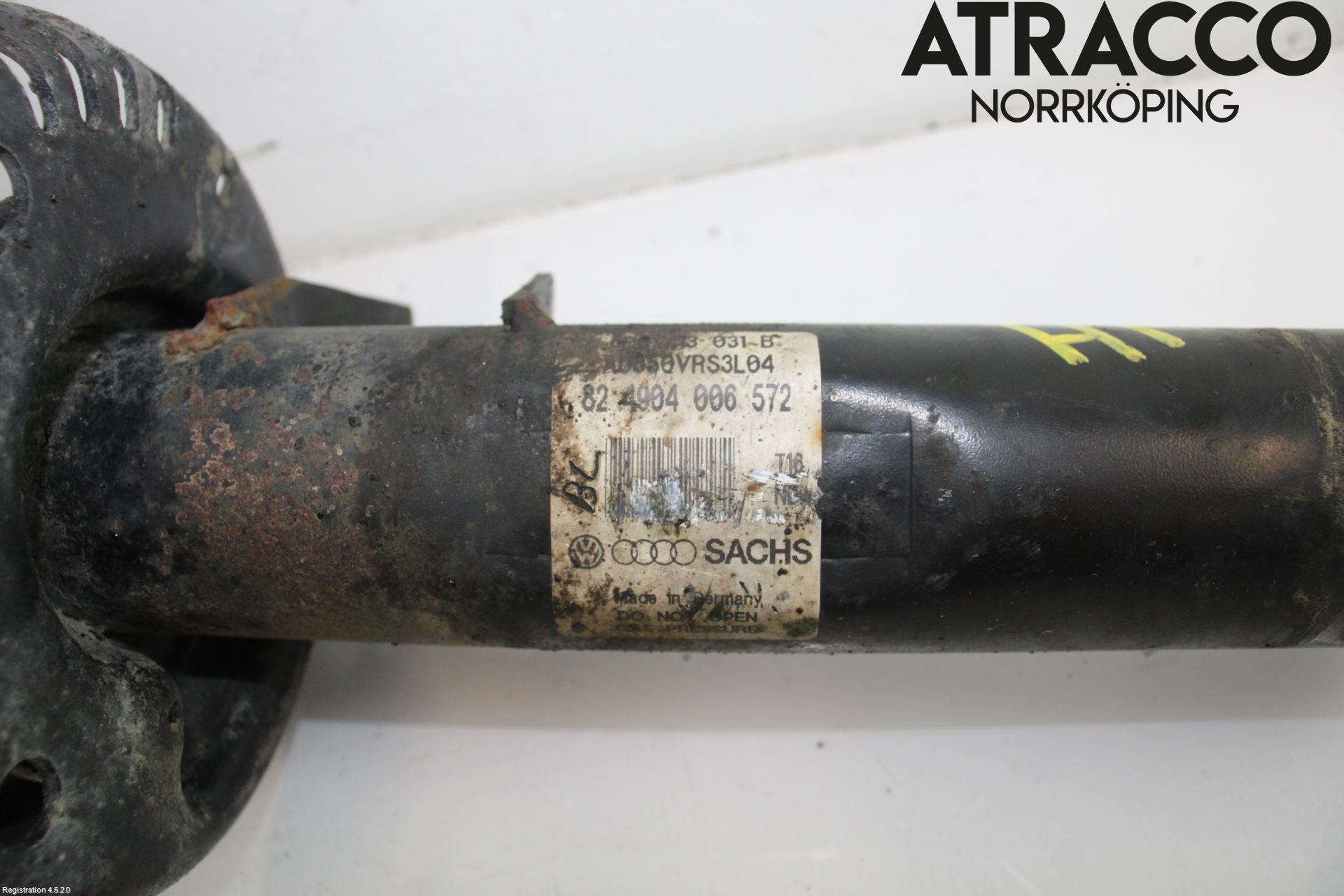 Audi A3/S3 05-13 Fjäderben Fram Höger