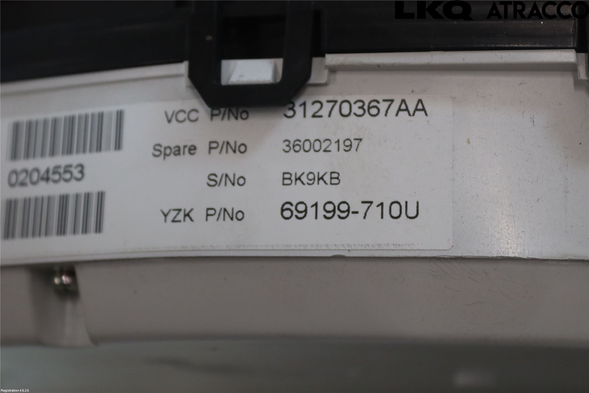 Volvo V70 08-13 Instrument Komb
