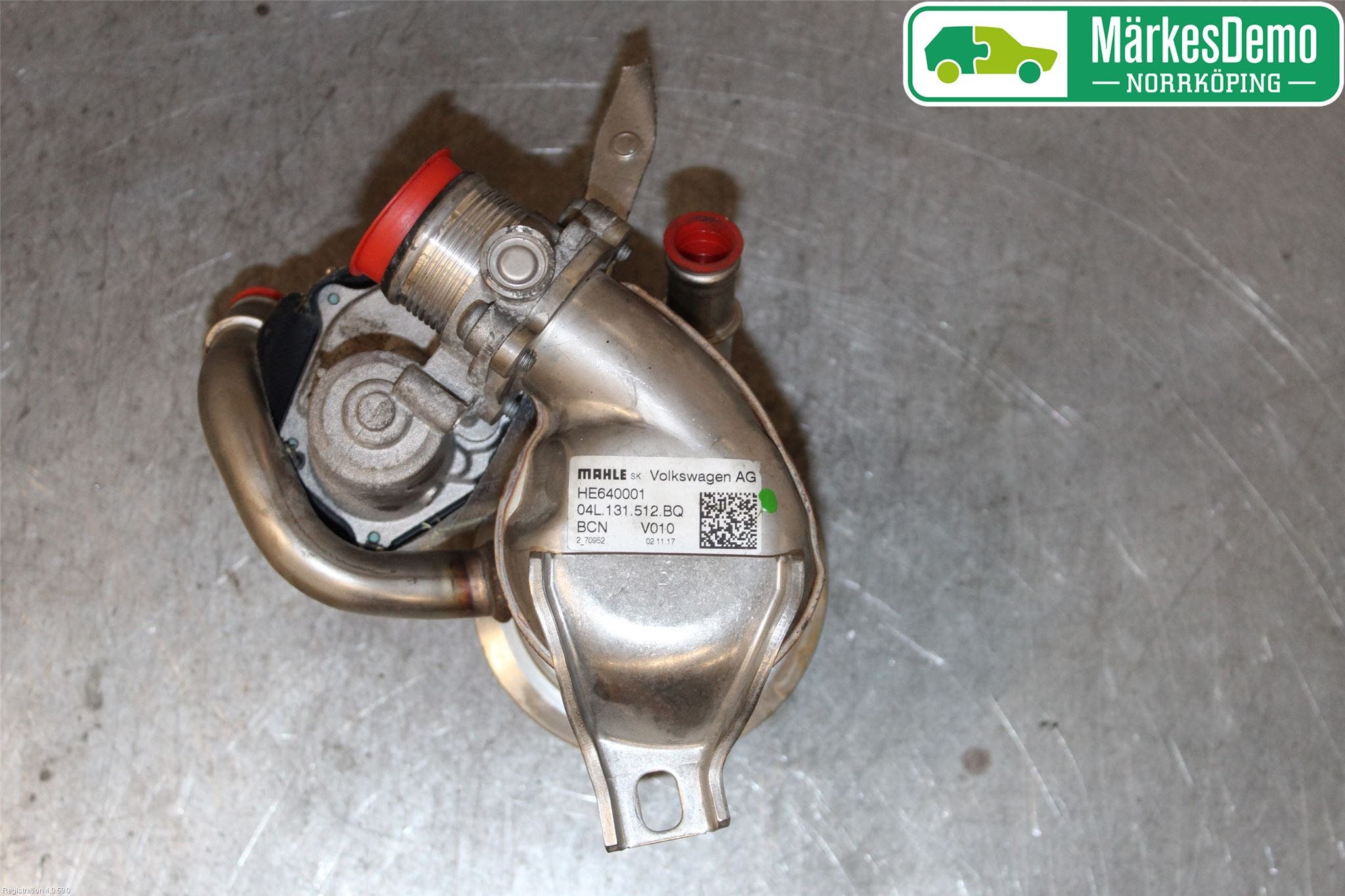 Volkswagen VW PASSAT 15-19 Avgaskylare