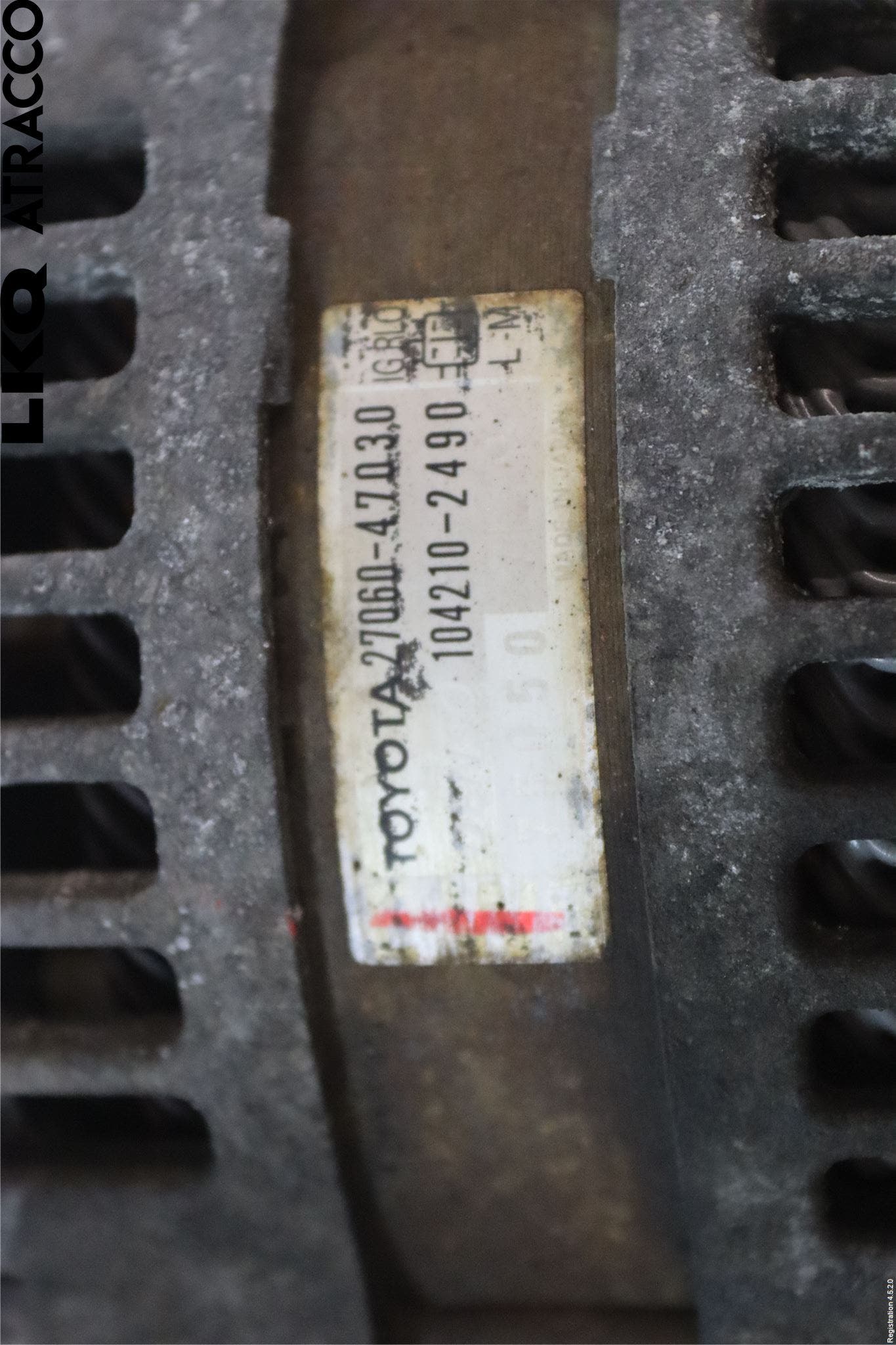 Toyota URBAN CRUISER Generator