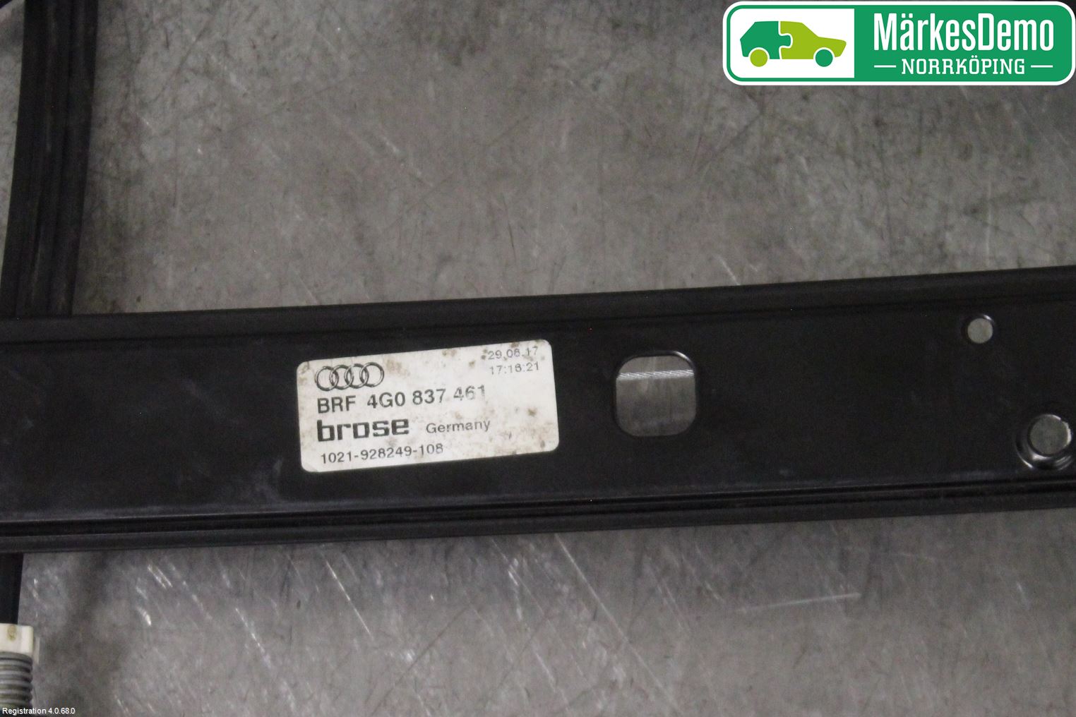 Audi A6/S6 4G 11-18 Fönsterhiss El Kompl