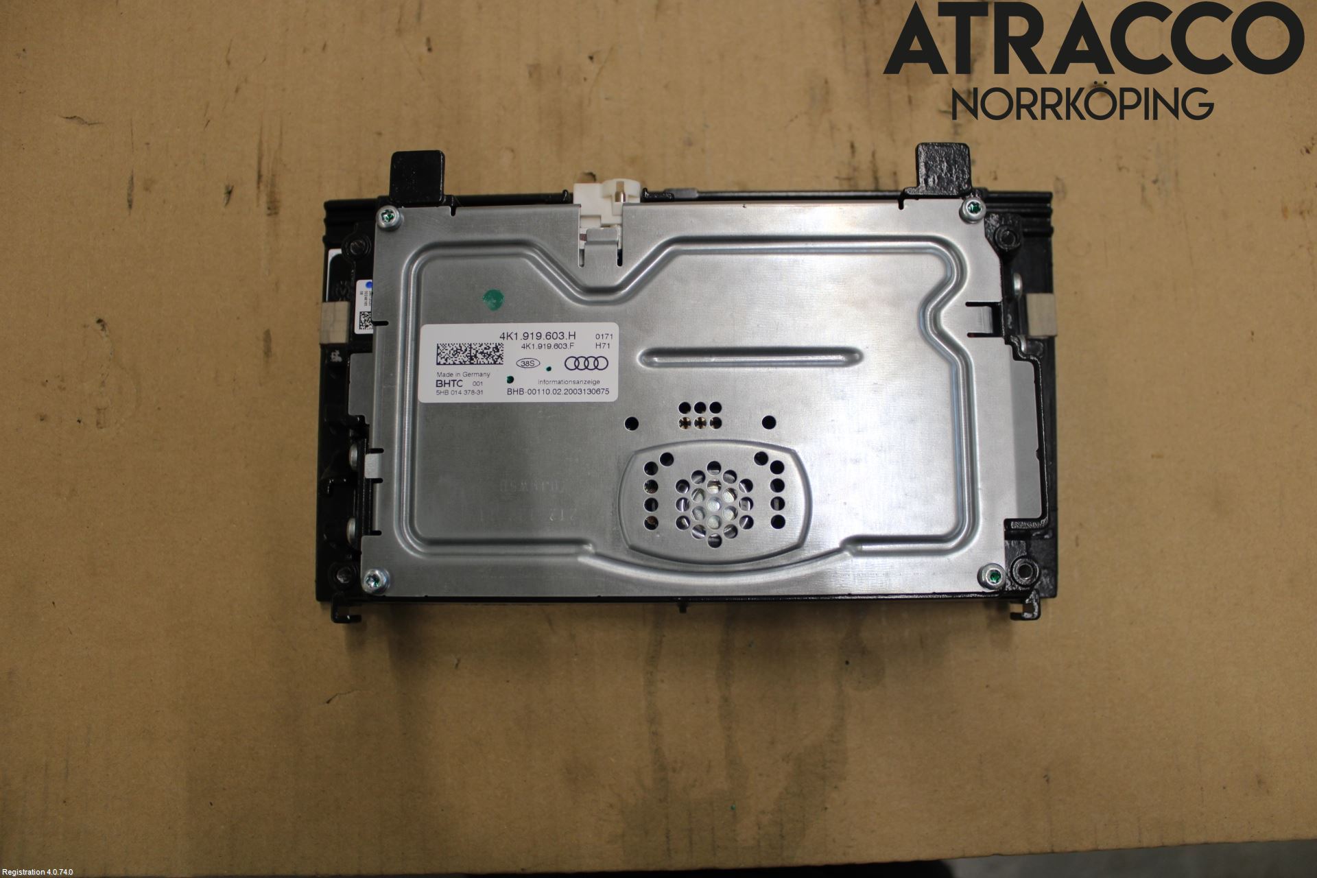 Audi A6 F2/C8 19- Bildskärm