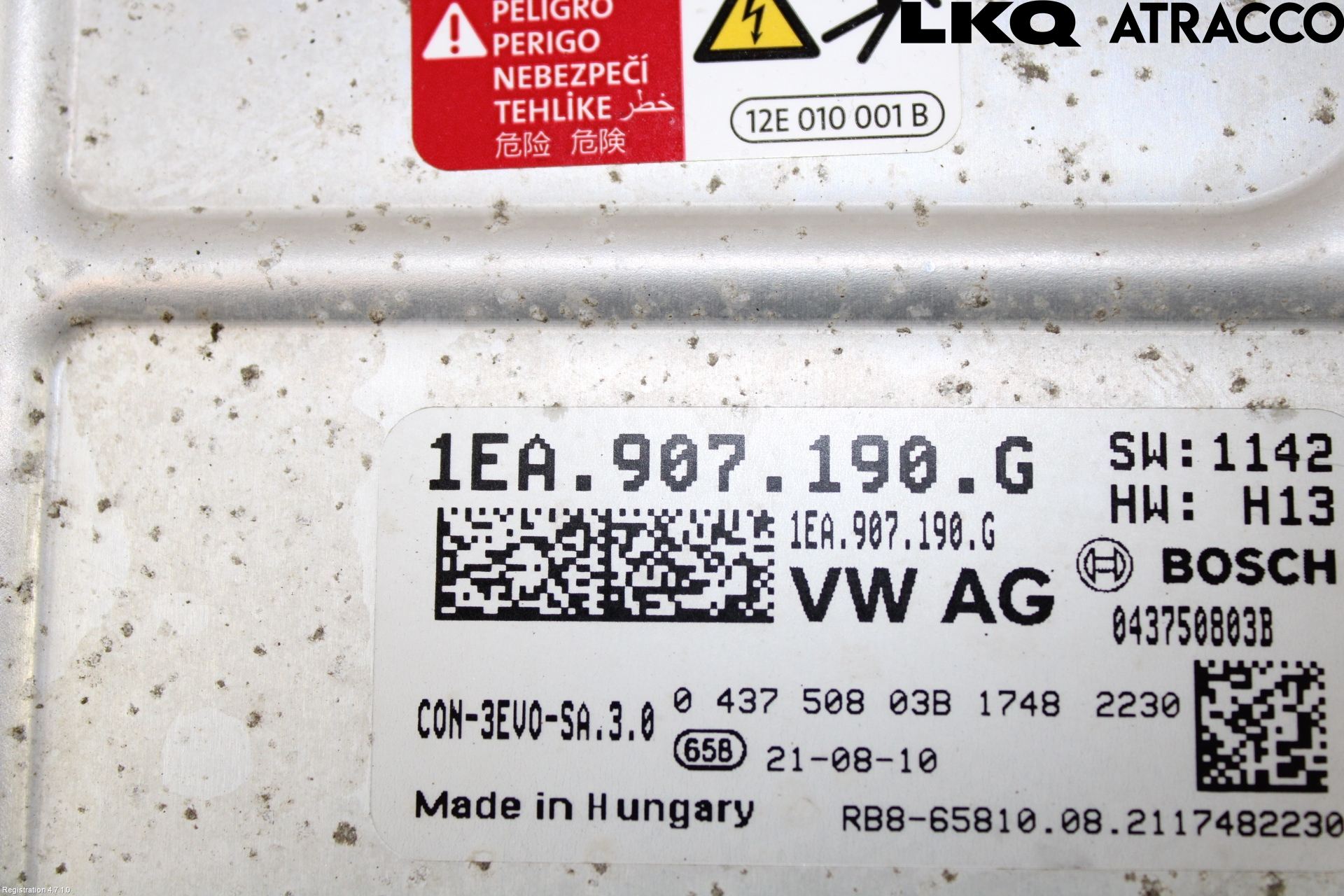 Skoda ENYAQ iV 21- Dc-Cd Omvandlare Hybrid