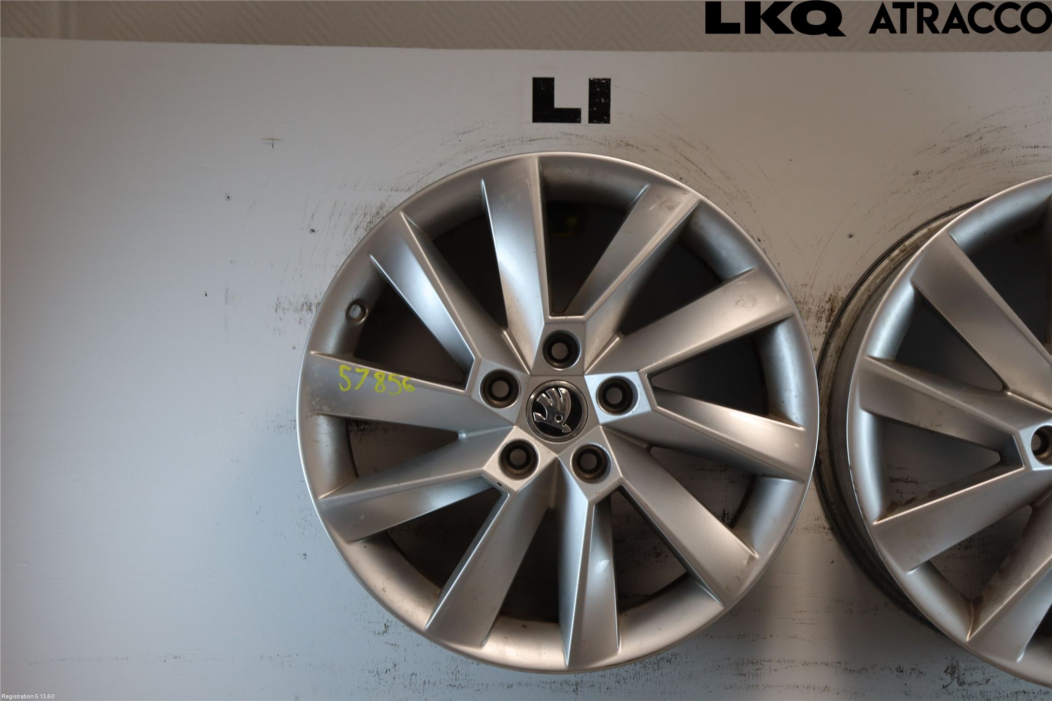 Skoda SUPERB 09-15 Fälgsats Aluminium