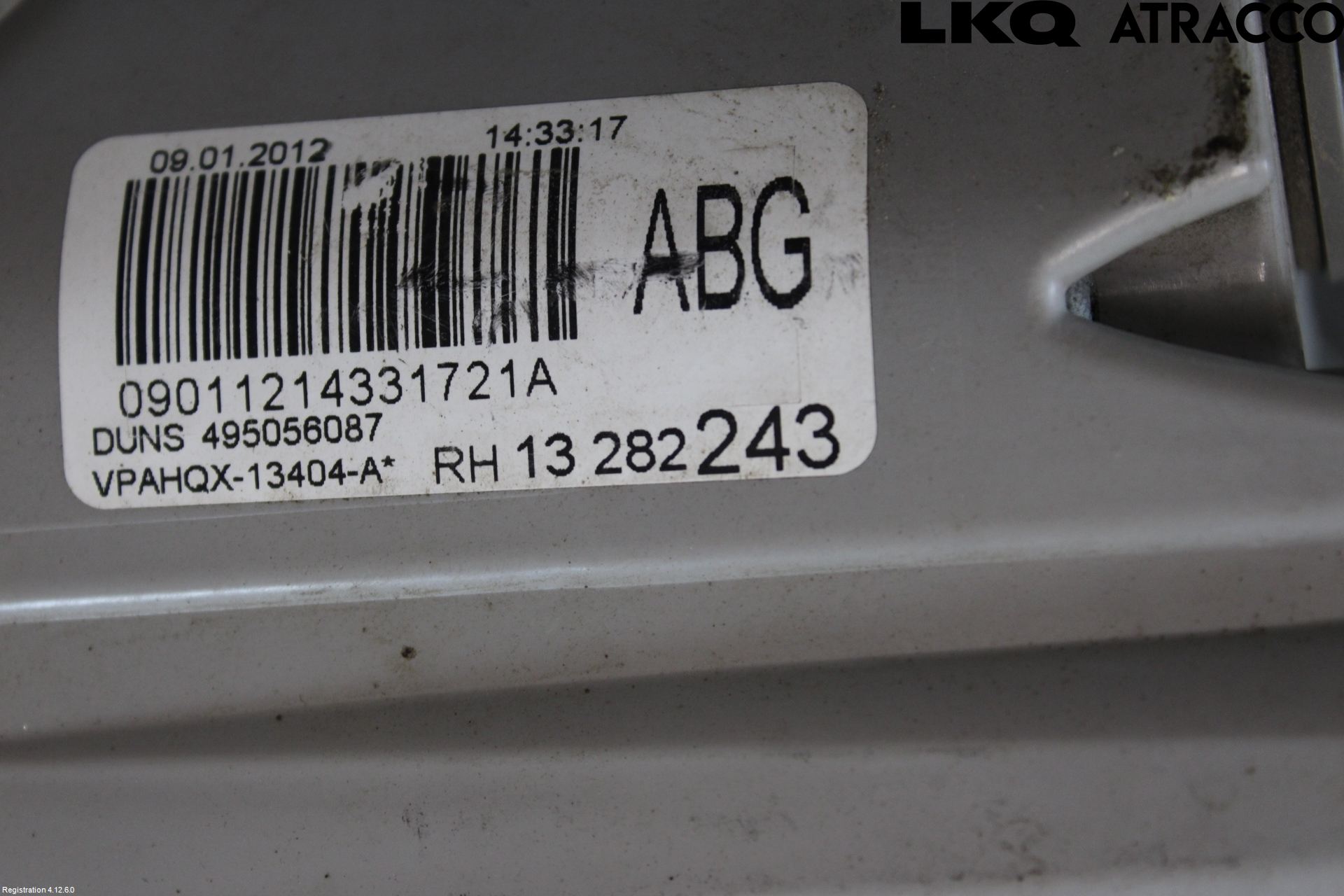 Opel ASTRA J 10-15 Bakljus Höger