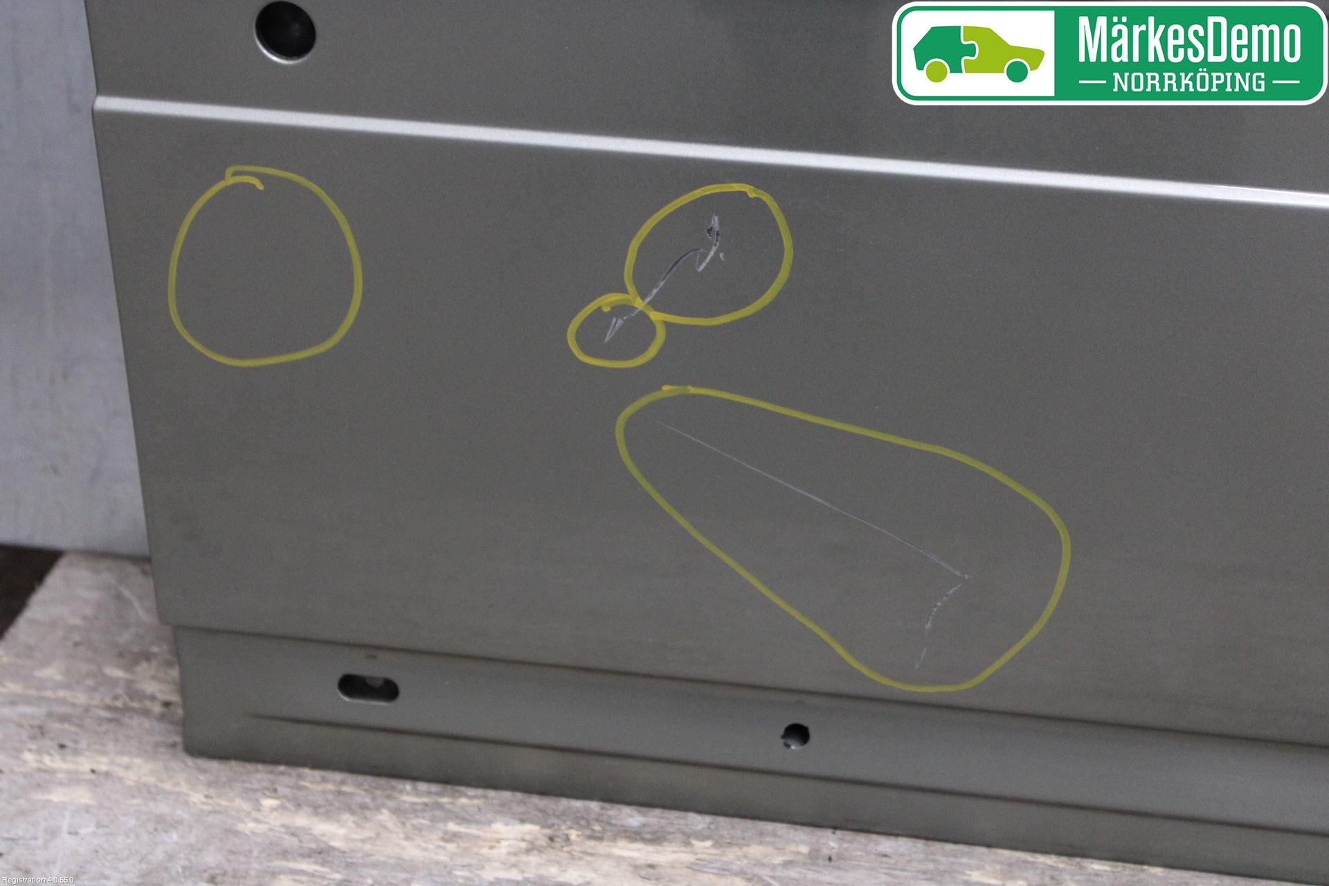 Volvo V50 04-07 Dörr Fram Höger