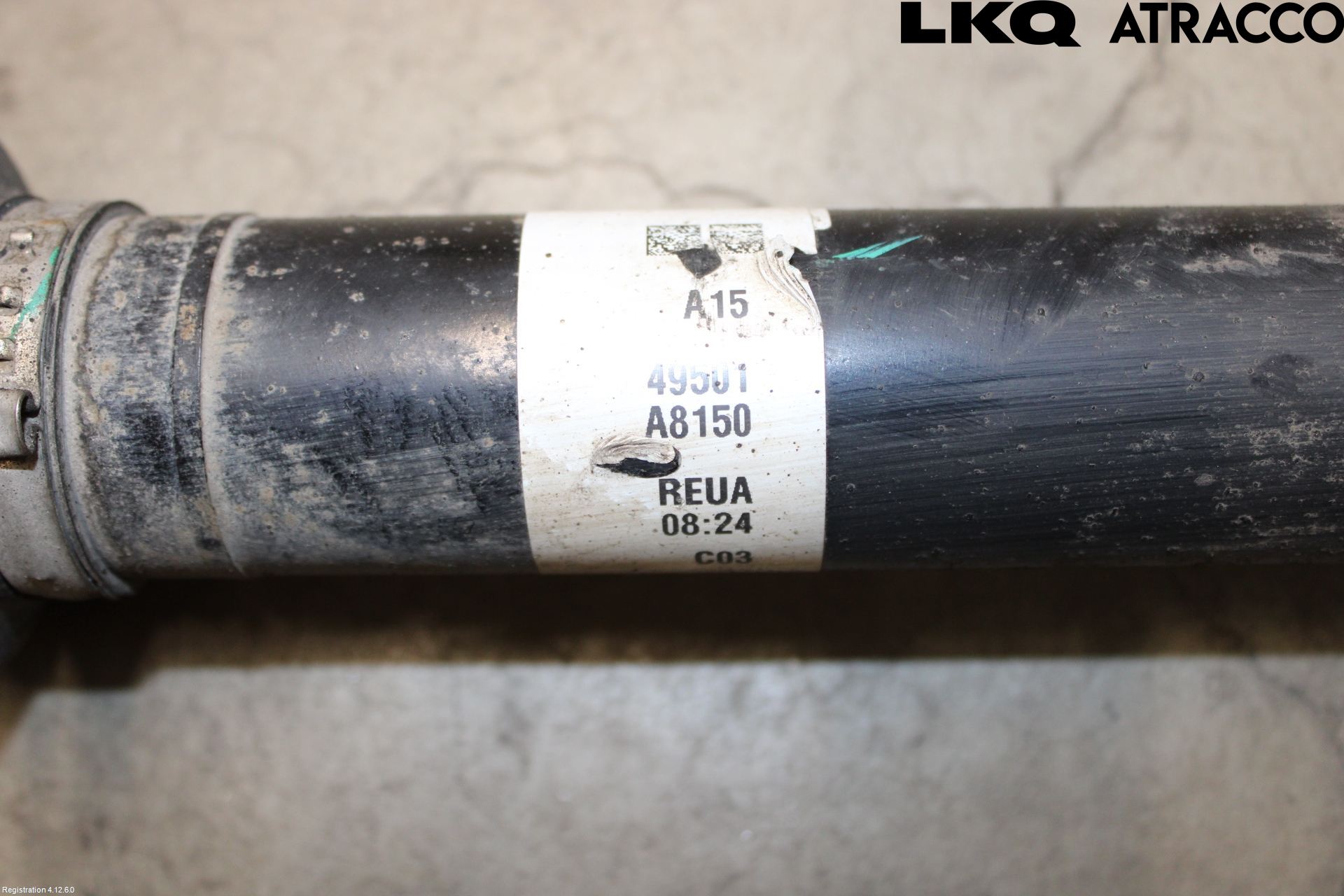 Kia OPTIMA 16-20 Drivaxel Fram Höger