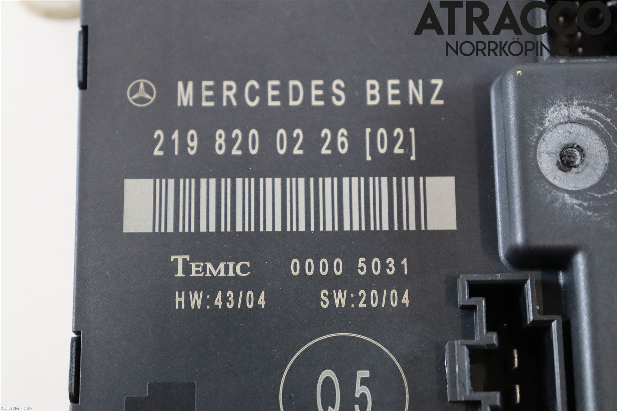 Mercedes-Benz MB CLS (C219) 03-11 Styrenhet Dörr