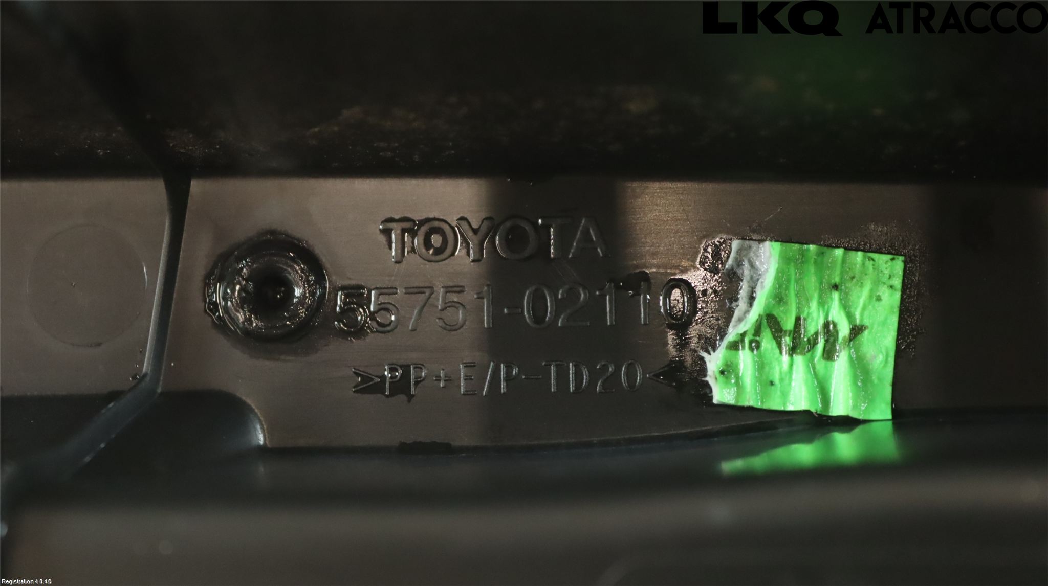 Toyota AURIS 10-12 Torpedplåt-Torpedplast