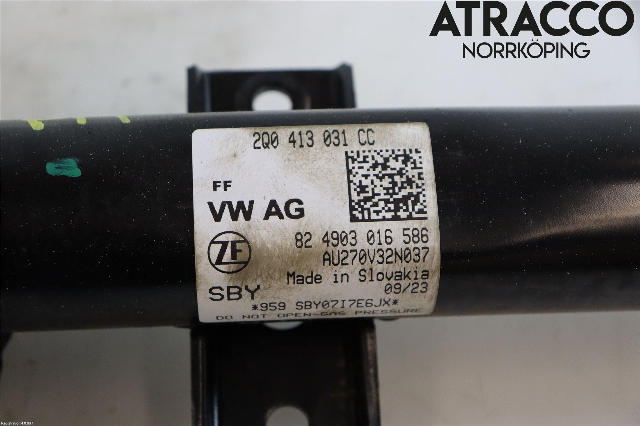 Audi A1 19- Fjäderben Fram Höger