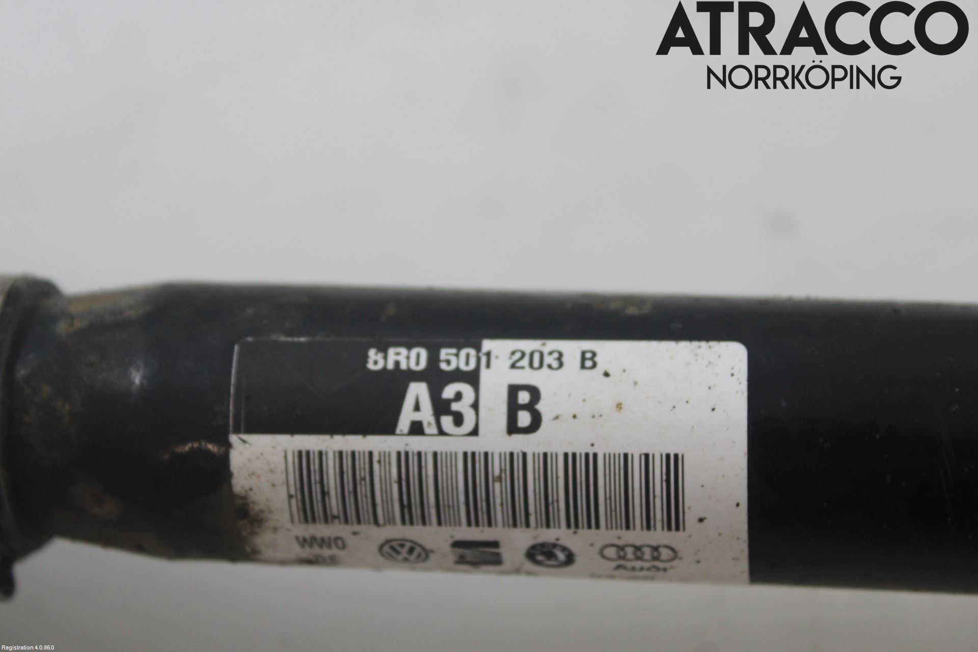 Audi Q5 09-16 Drivaxel Bak Höger