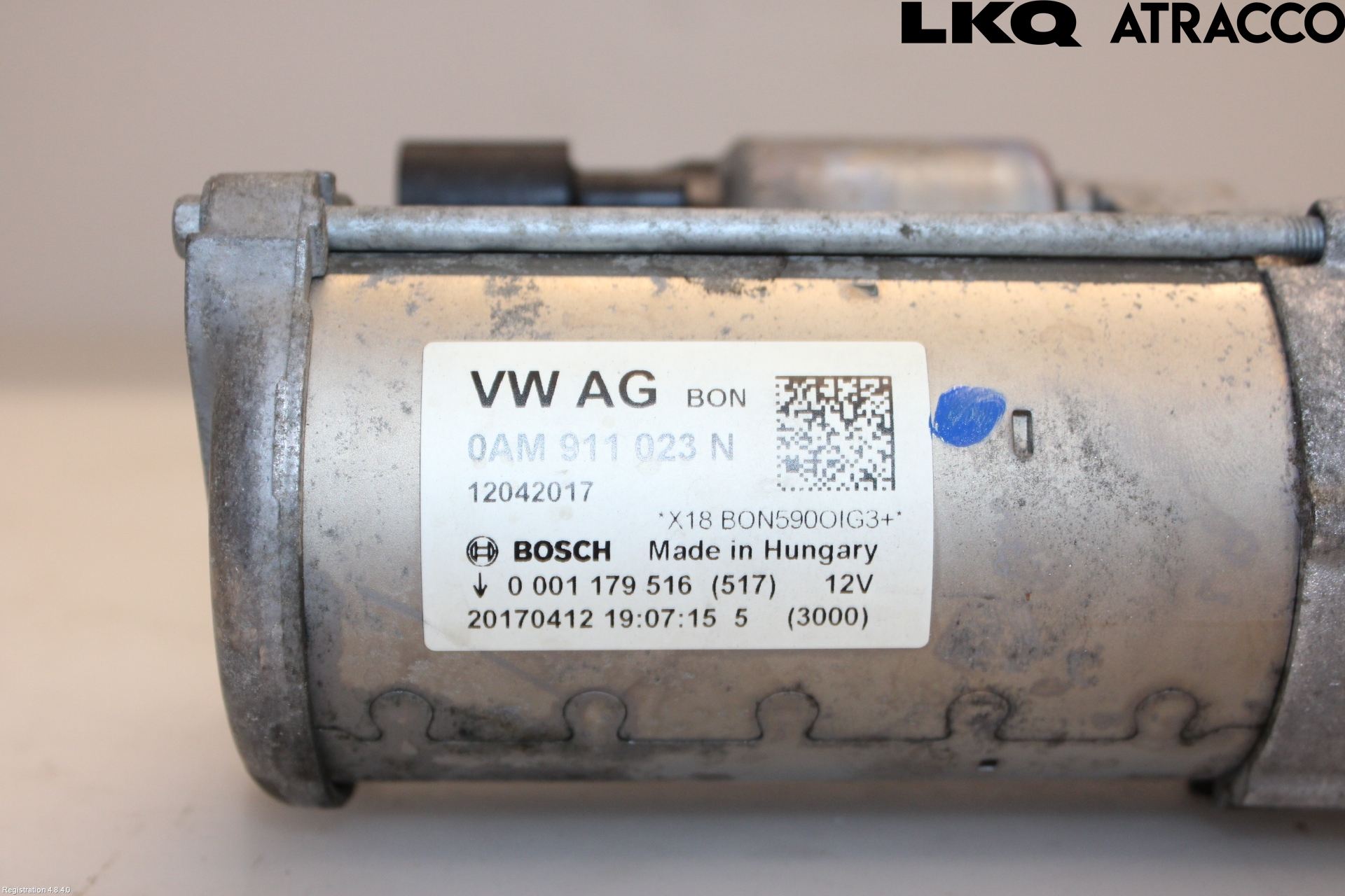 Volkswagen VW GOLF / E-GOLF VII 13-20 Startmotor