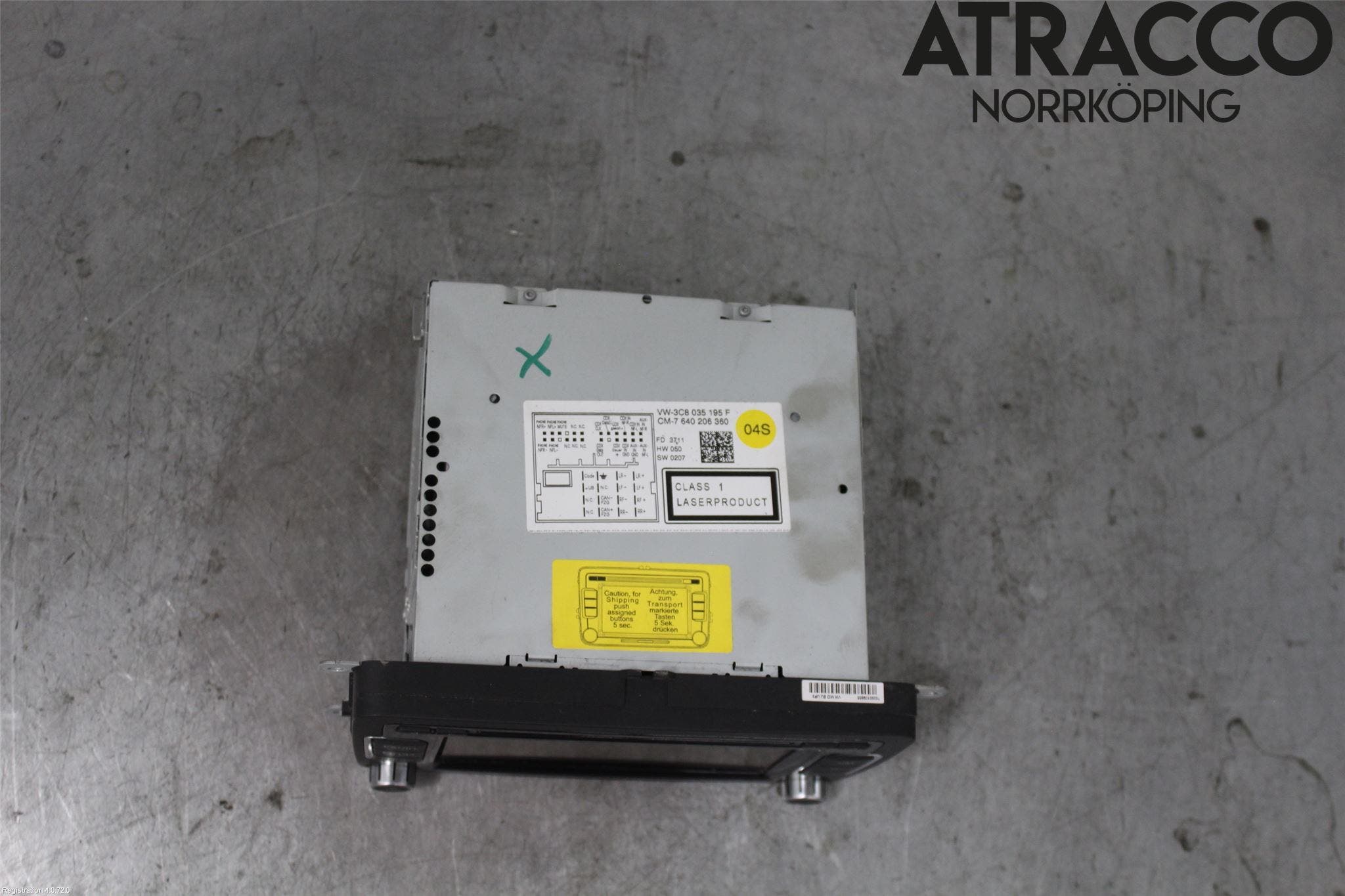 Volkswagen VW PASSAT 11-14 Cd Radio - Multimediapanel