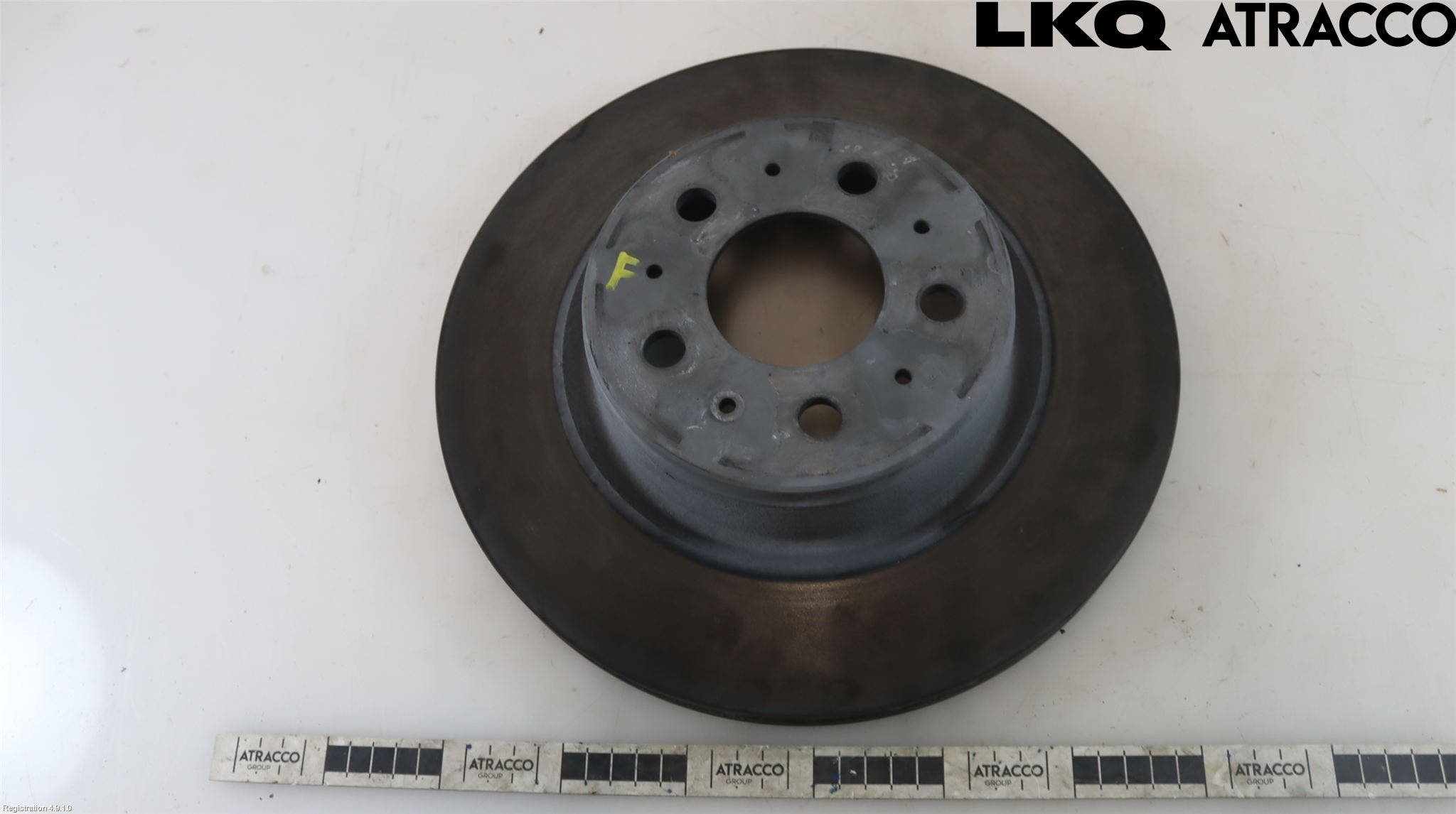 Alfa 4254 Bromsskiva Fram