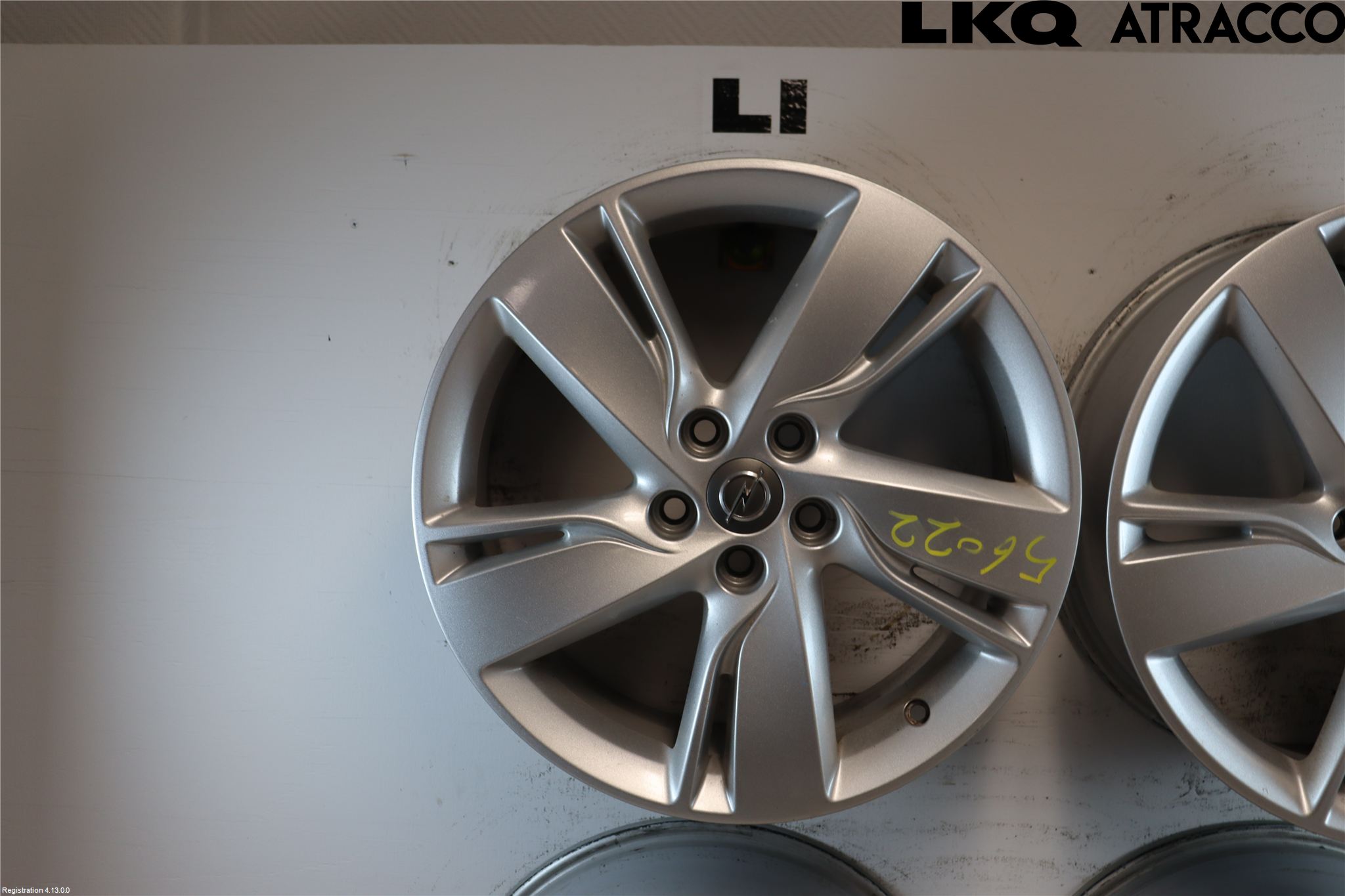 Opel ASTRA J 10-15 Fälgsats Aluminium