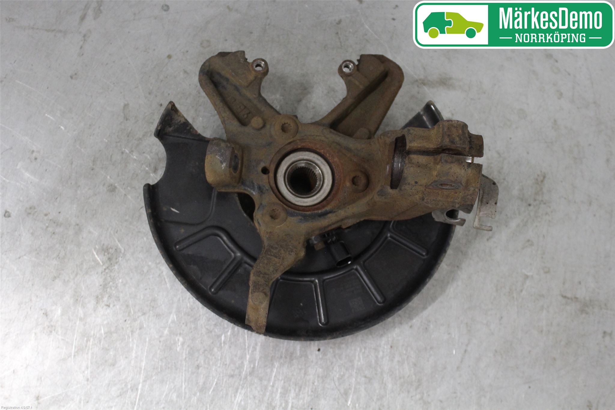 Audi A3/S3 05-13 Styrspindel Lagerhus Hö