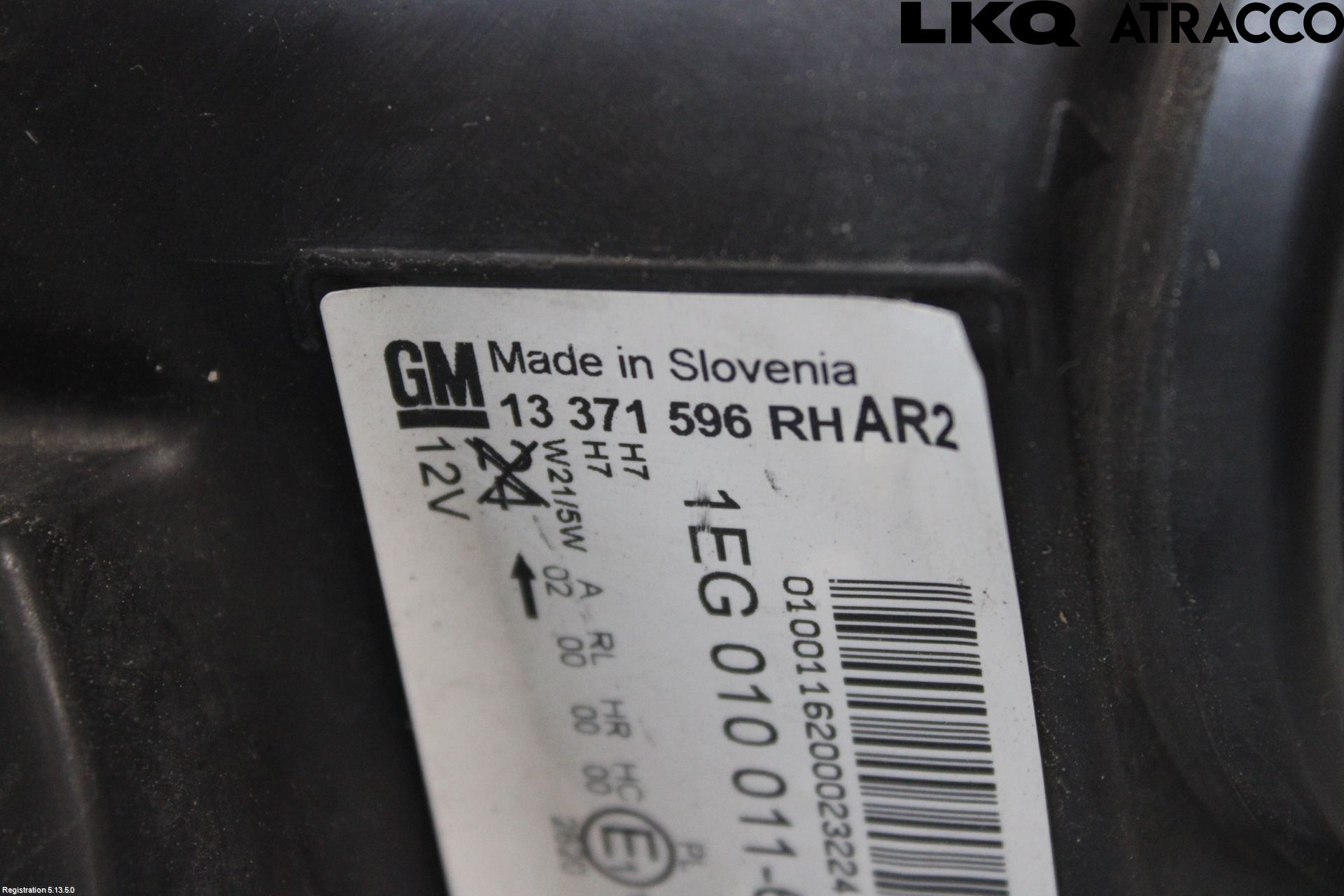 Opel ASTRA J 10-15 Strålkastare Höger