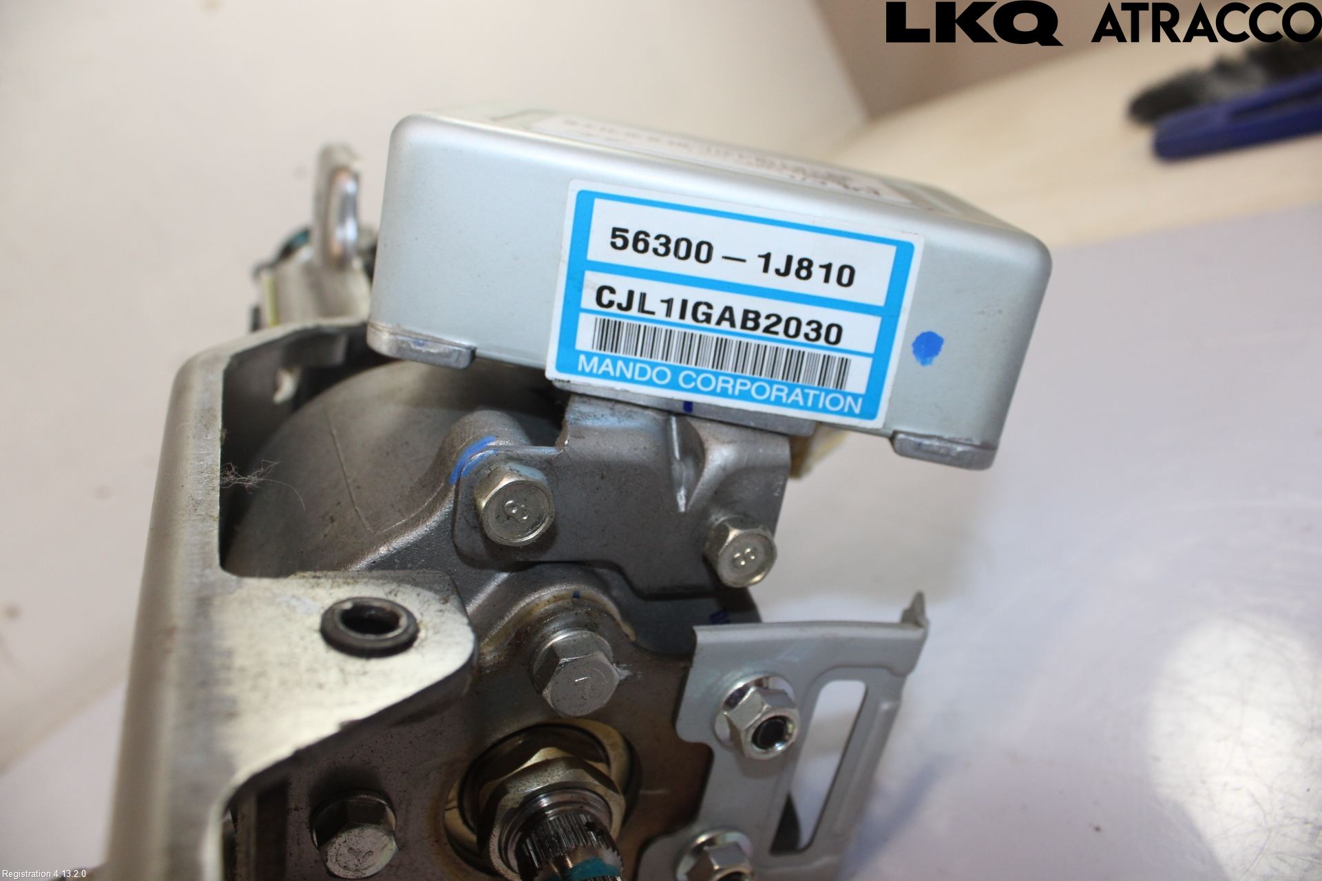 Hyundai i20 PB 09-14 Rattaxelagg Med Inb Servo