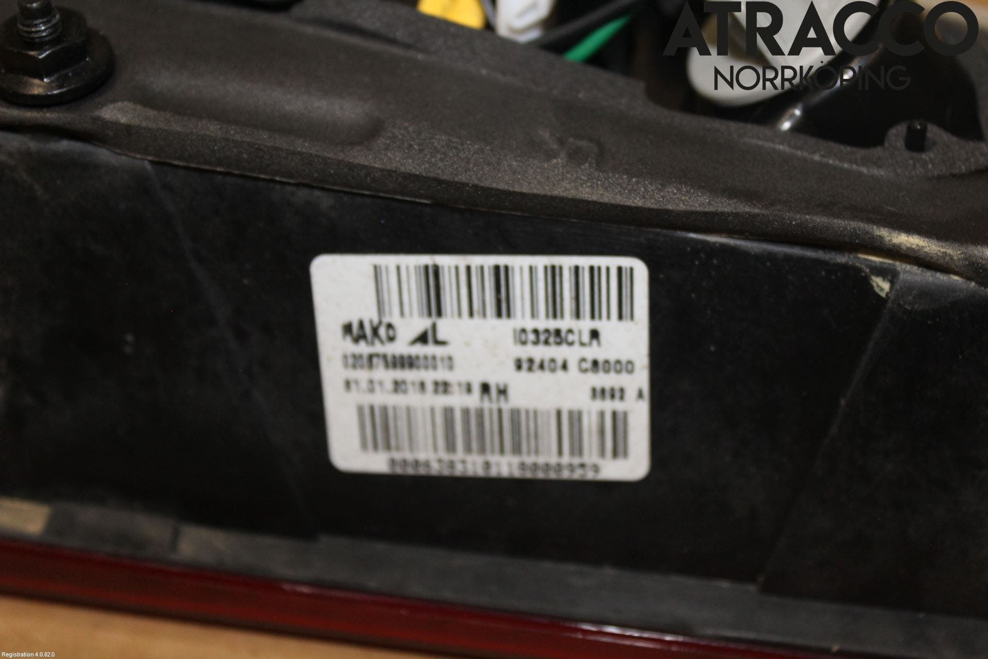 Hyundai i20 GB 15-20 Bakljus Lucka Hö