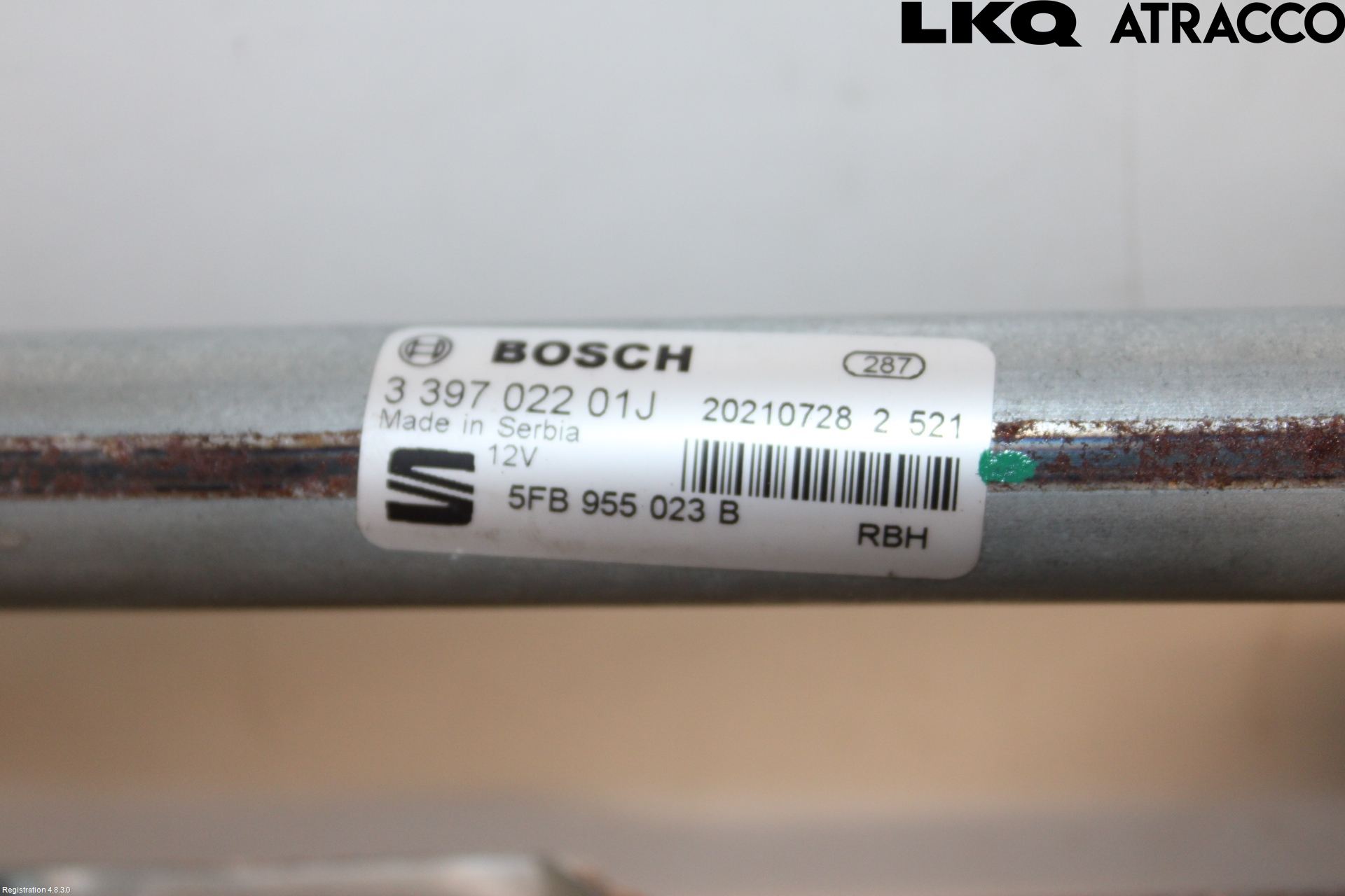 Seat LEON 20- Torkarmekanism Vindruta