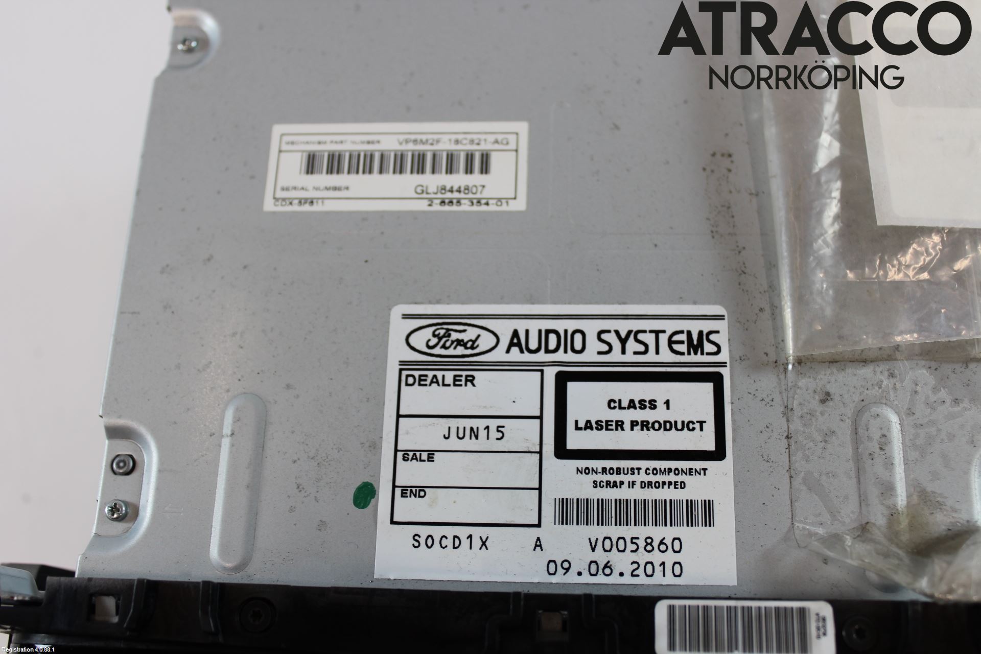 Ford FOCUS 08-11 Cd Radio - Multimediapanel