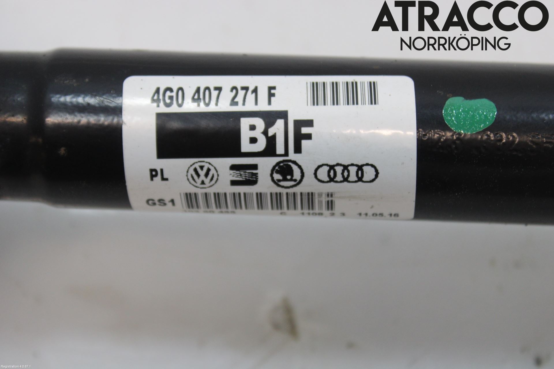 Audi Q5 09-16 Drivaxel Fram Vänster